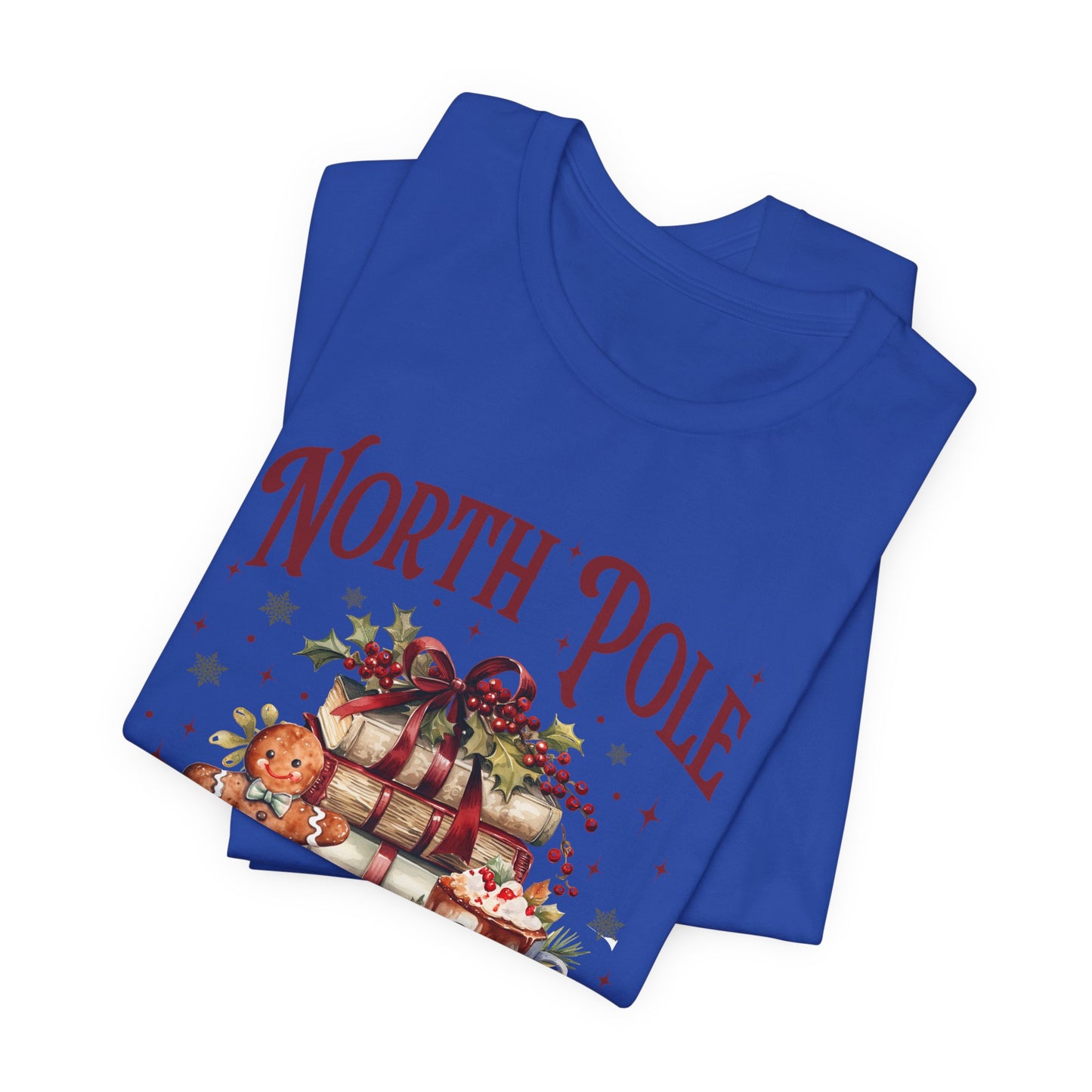 North Pole Book Club Unisex Jersey Short Sleeve Tee - sizes S - 3X