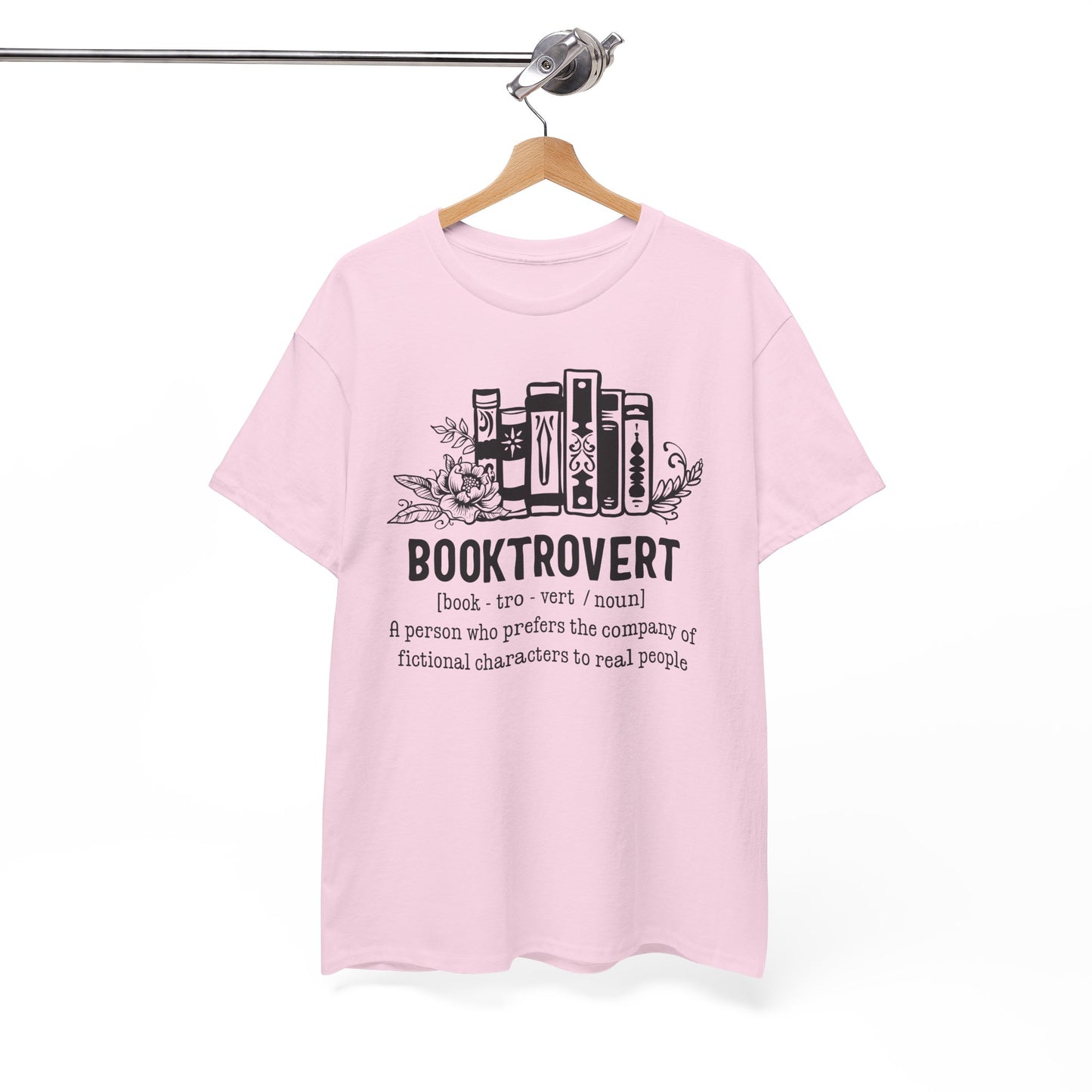 Booktrovert Definition Unisex Heavy Cotton Tee