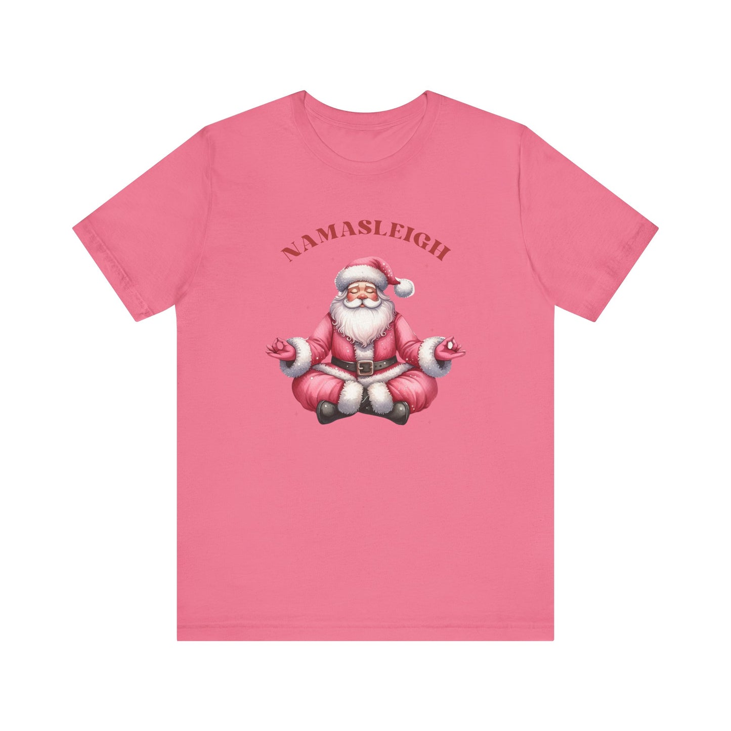 Namasleigh Santa  Unisex Jersey Short Sleeve Tee - size S - 3X