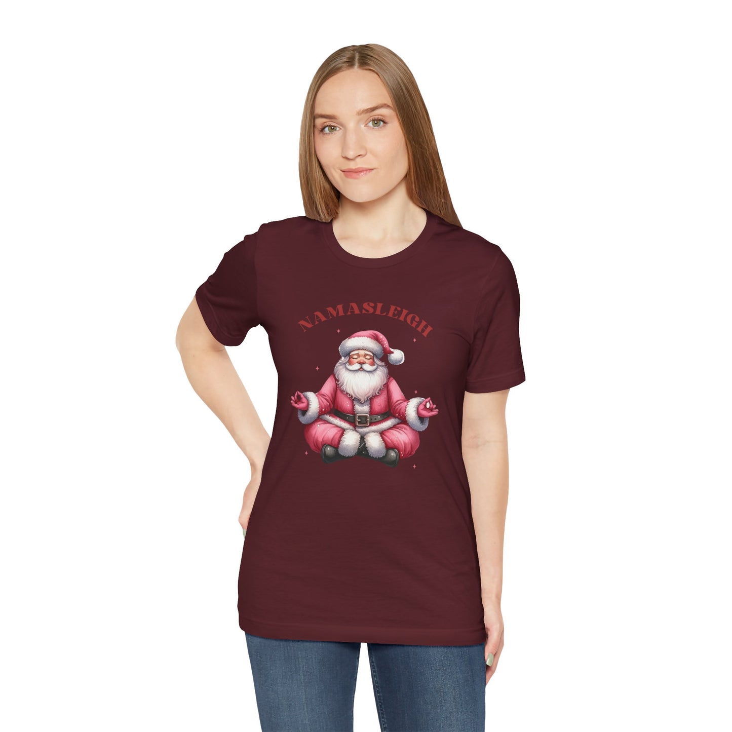 Namasleigh Santa Unisex Jersey Short Sleeve Tee - sizes S - 3X