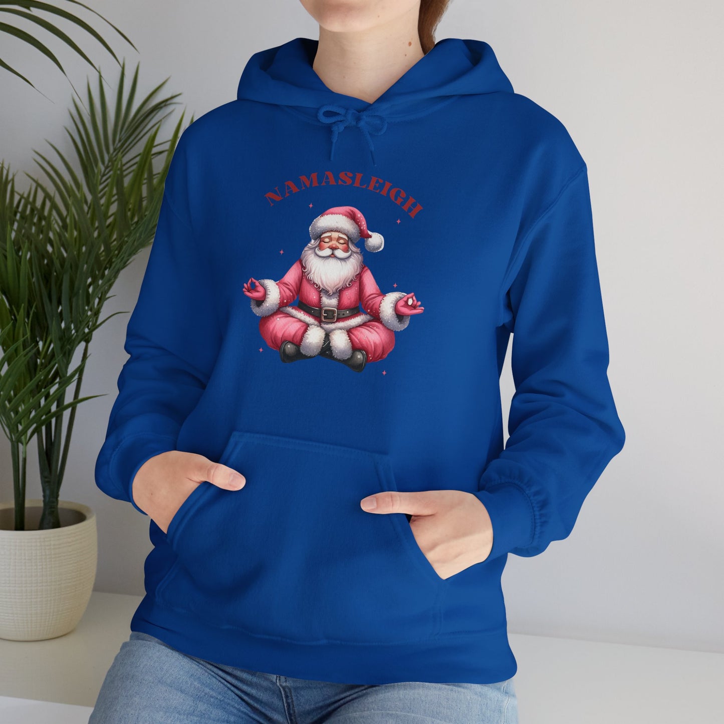 Namasleigh Santa Unisex Heavy Blend Hooded Sweatshirt - sizes S - 5X