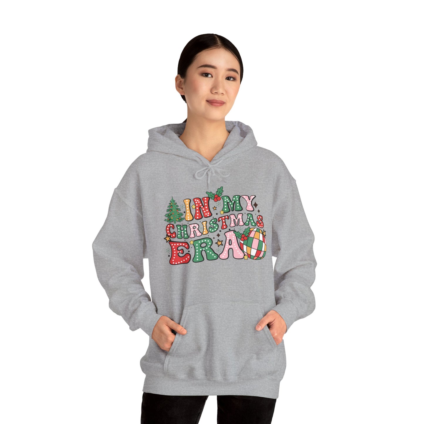 In my Christmas Era Unisex Heavy Blend™ Hooded Sweatshirt - size S - 5X