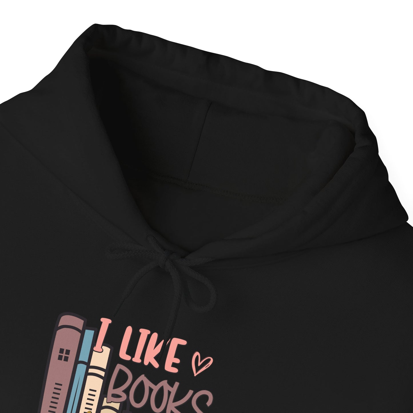 I like books more than people Unisex Heavy Blend™ Hooded Sweatshirt - sizes S - 5X