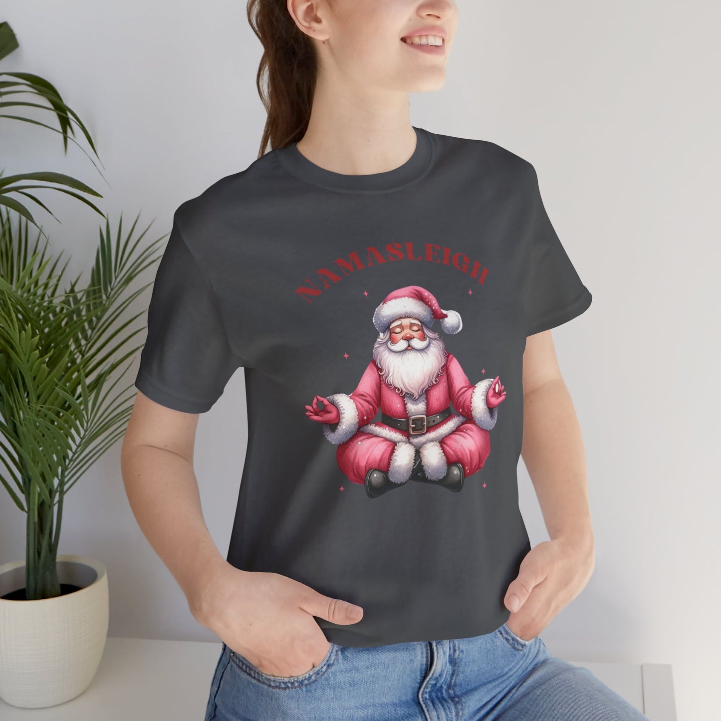 Namasleigh Santa Unisex Jersey Short Sleeve Tee - sizes S - 3X