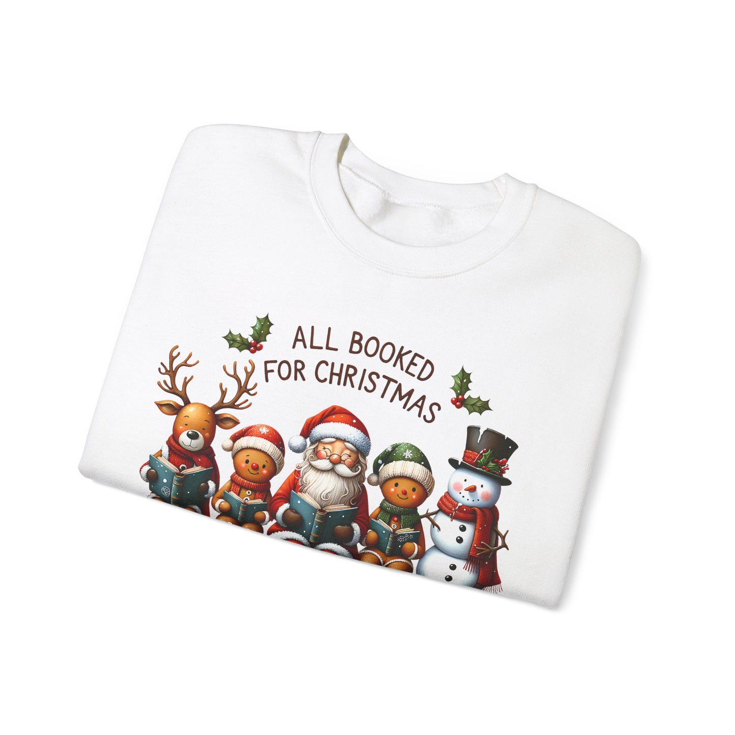 Christmas Characters Unisex Heavy Blend Crewneck Sweatshirt