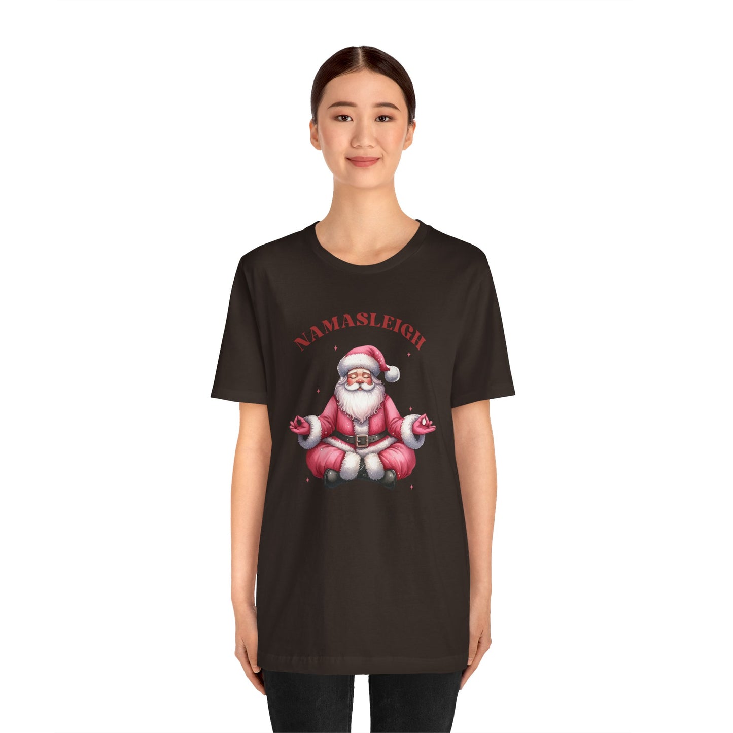 Namasleigh Santa Unisex Jersey Short Sleeve Tee - sizes S - 3X