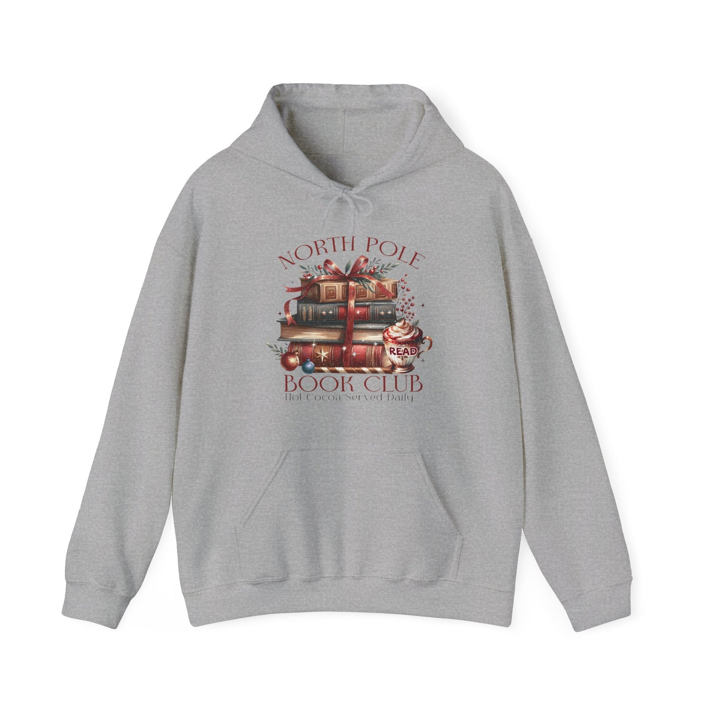 North Pole Book Club Unisex Heavy Blend™ Hooded Sweatshirt - size S - 3X