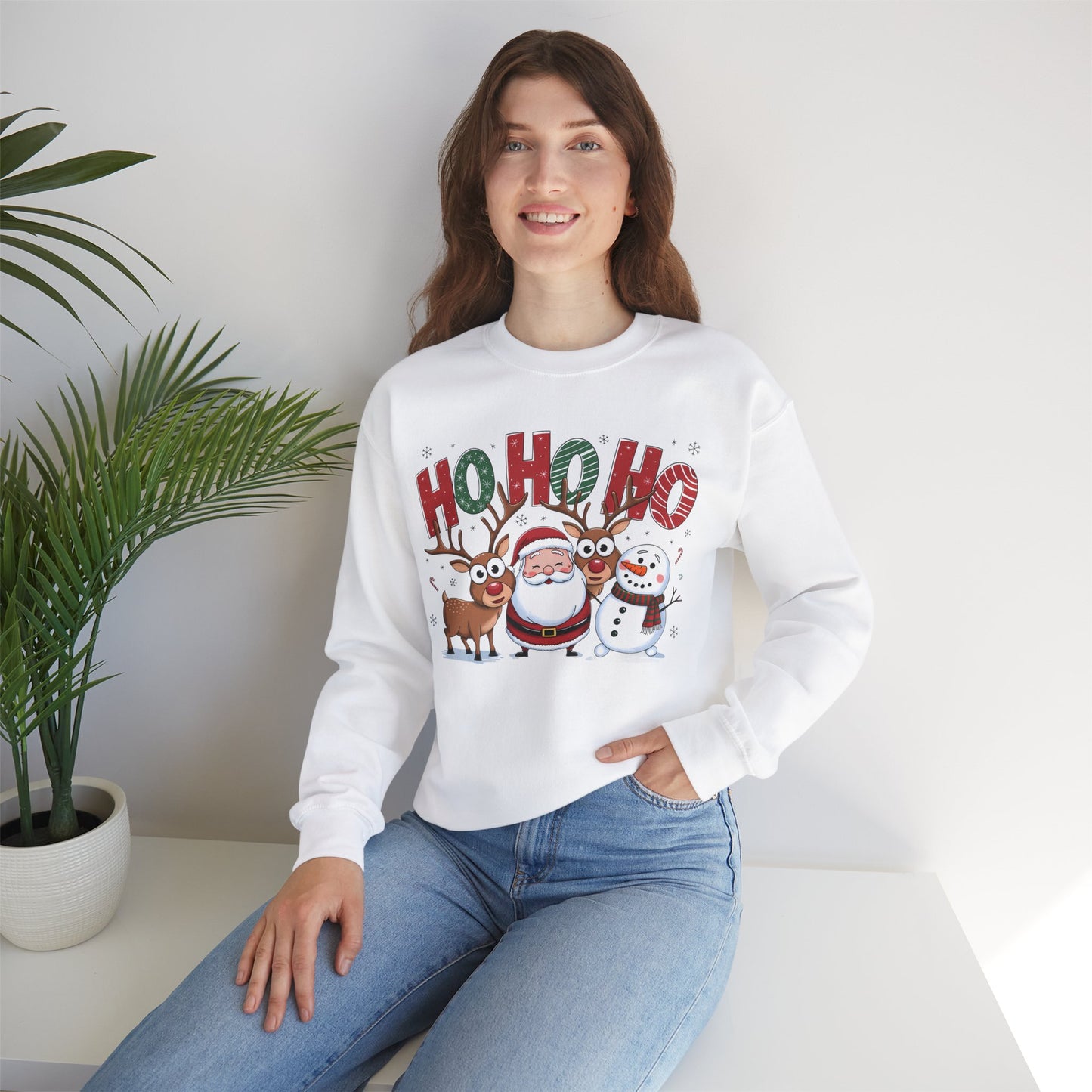 HoHoHo Unisex Heavy Blend™ Crewneck Sweatshirt - sizes S - 5X