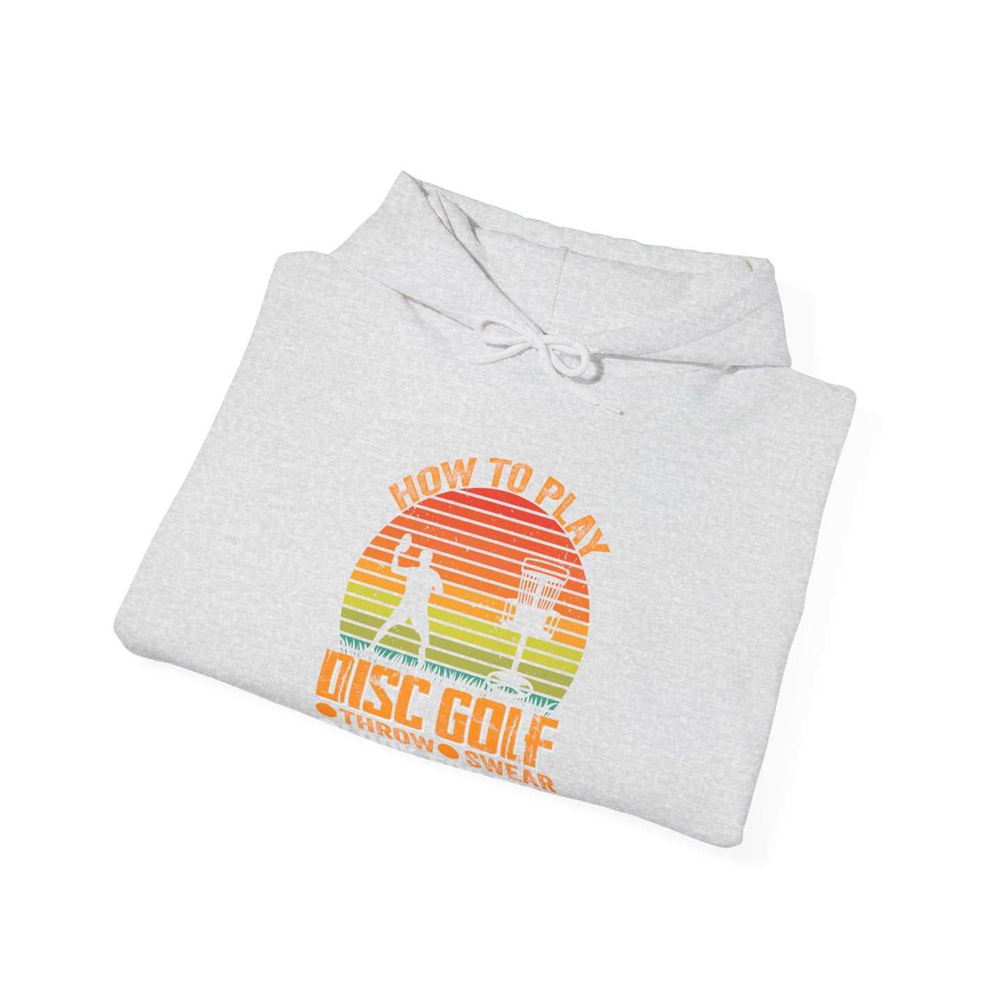 How to Disc Golf Unisex Heavy Blend™ Hooded Sweatshirt - S - 3X