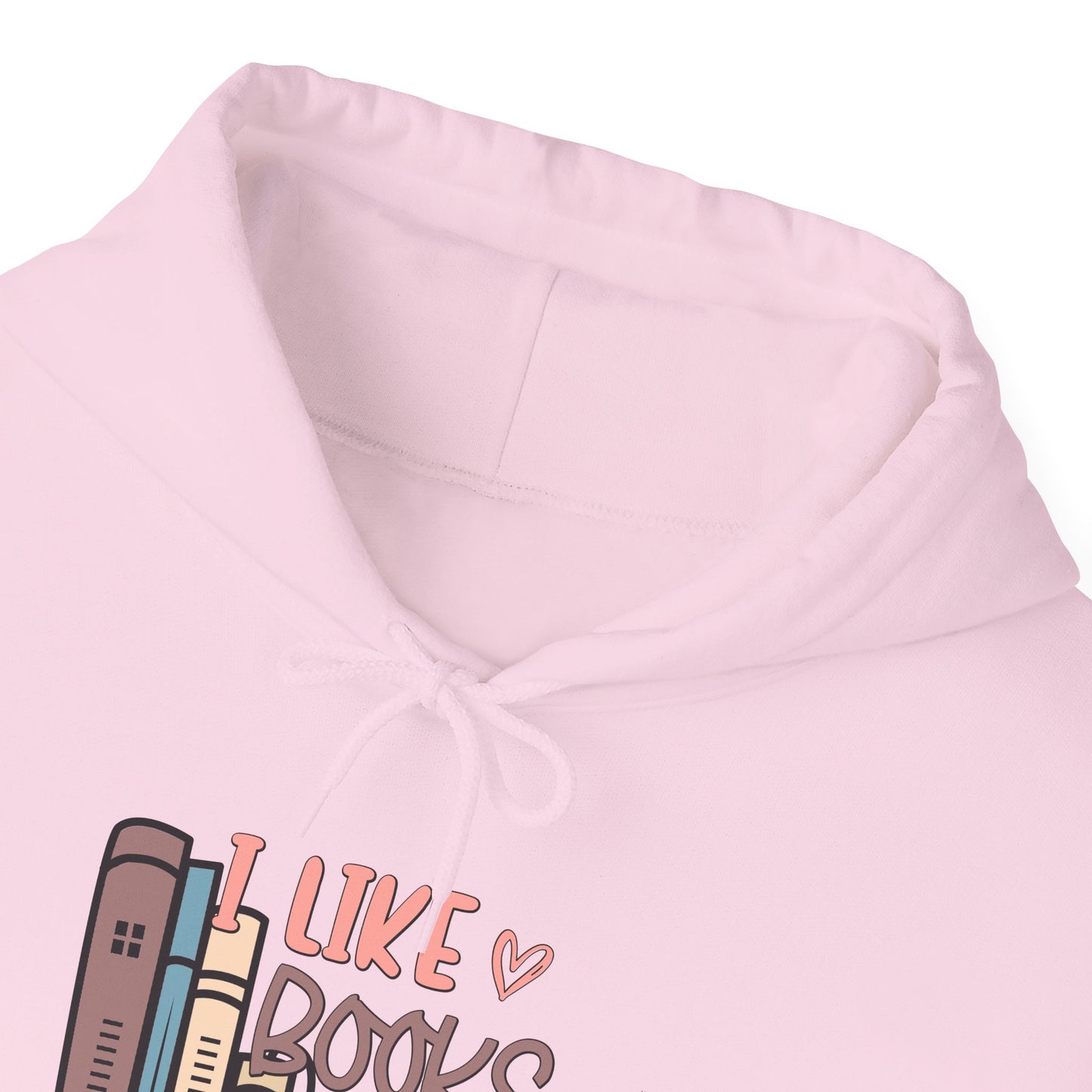 I like books more than people Unisex Heavy Blend™ Hooded Sweatshirt - sizes S - 3X