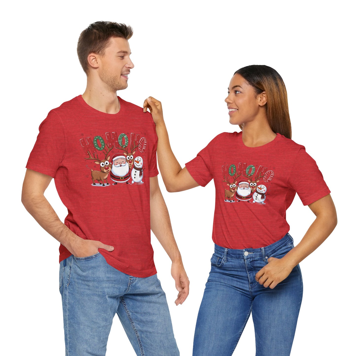 HOHOHO Unisex Jersey Short Sleeve Tee - sizes S - 3X