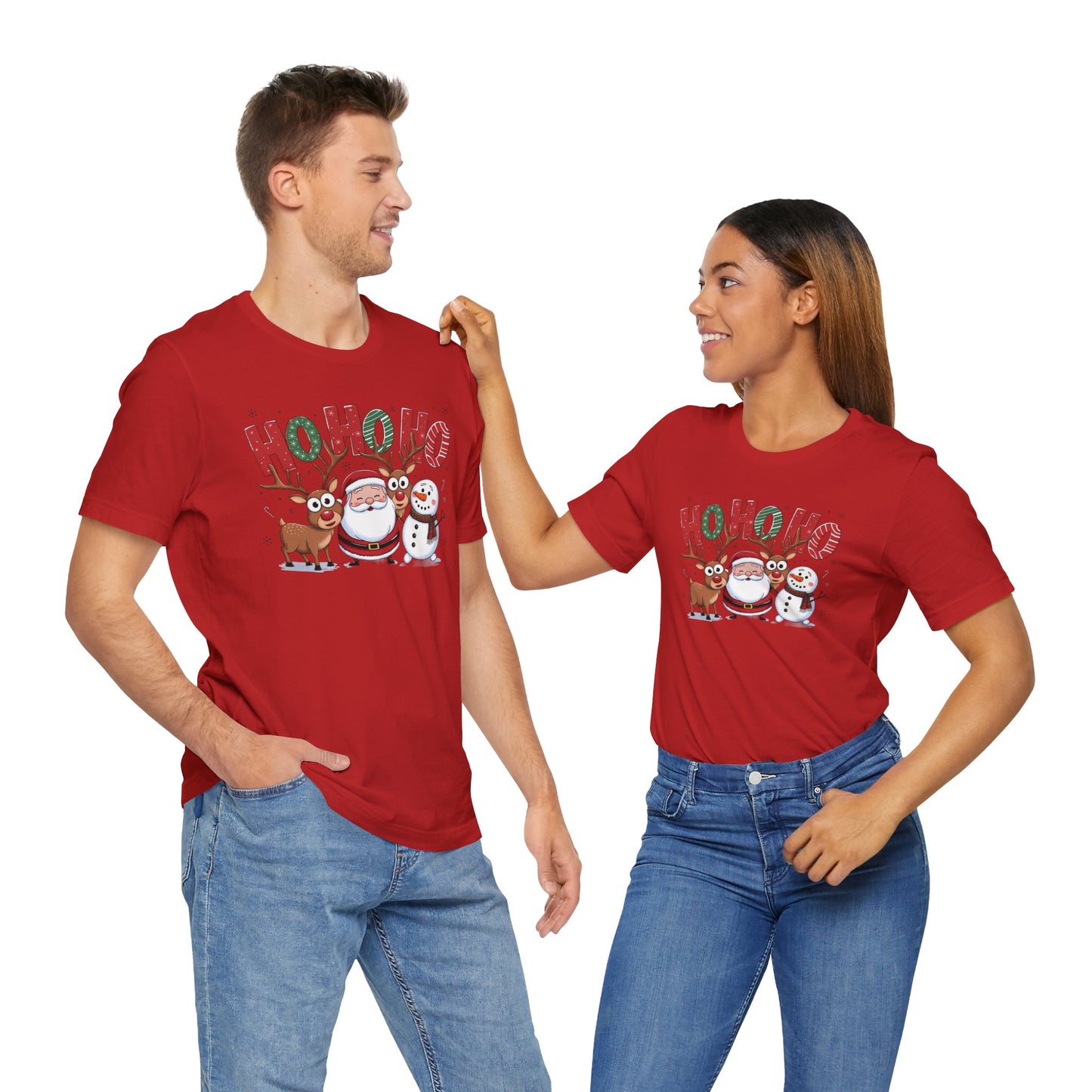 HOHOHO Unisex Jersey Short Sleeve Tee - sizes S - 3X