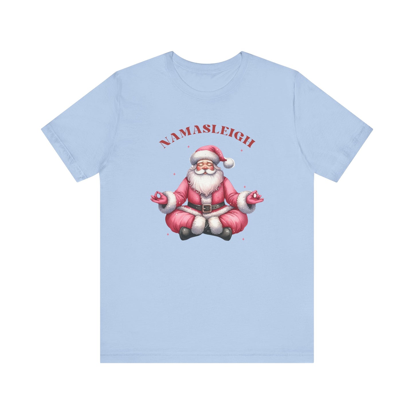 Namasleigh Santa  Unisex Jersey Short Sleeve Tee - size S - 3X