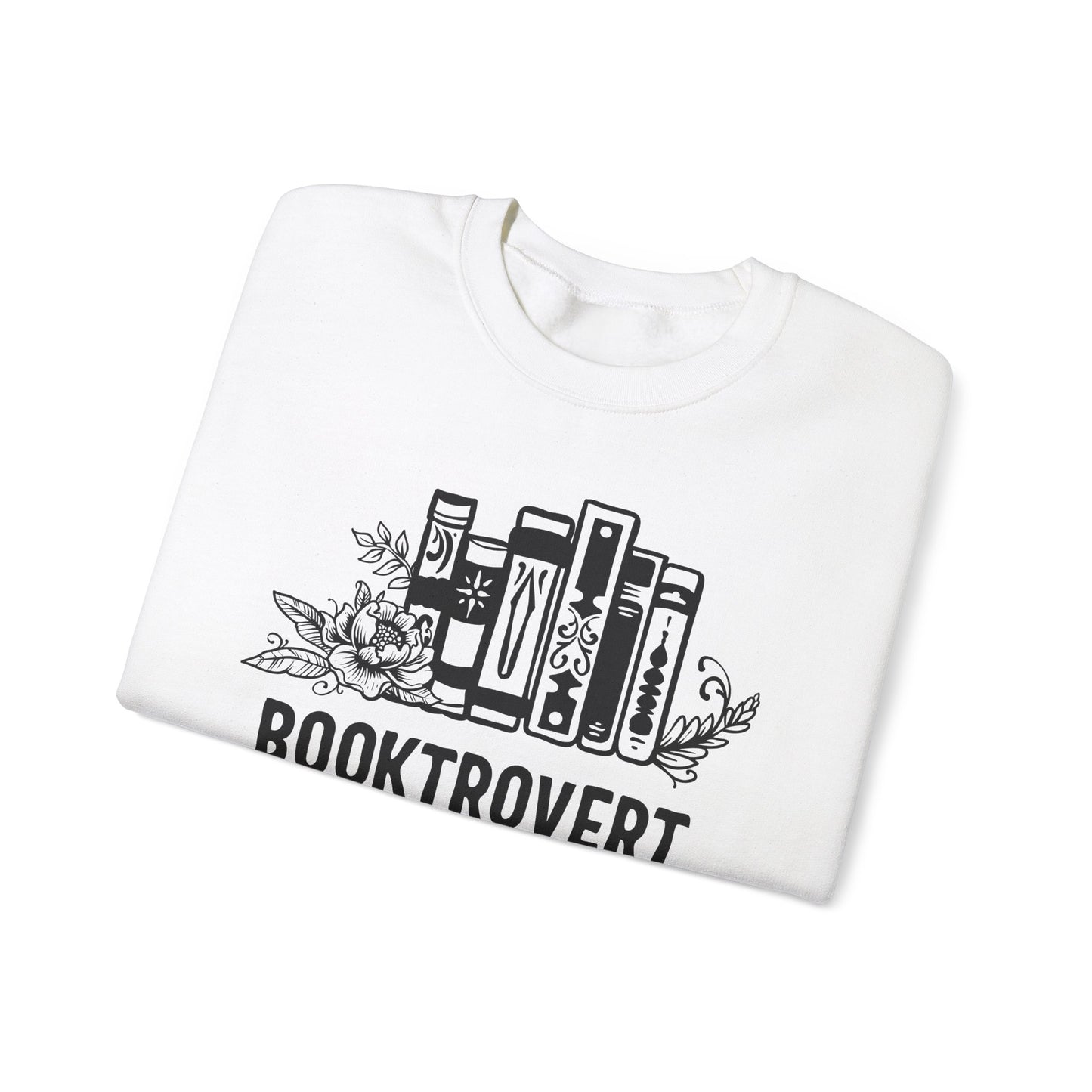 Booktrovert Unisex Heavy Blend Crewneck Sweatshirt