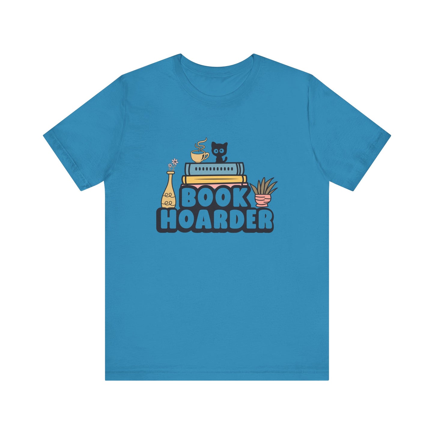 Book Hoarder Unisex Short Sleeve Tee - Sizes S - 3X