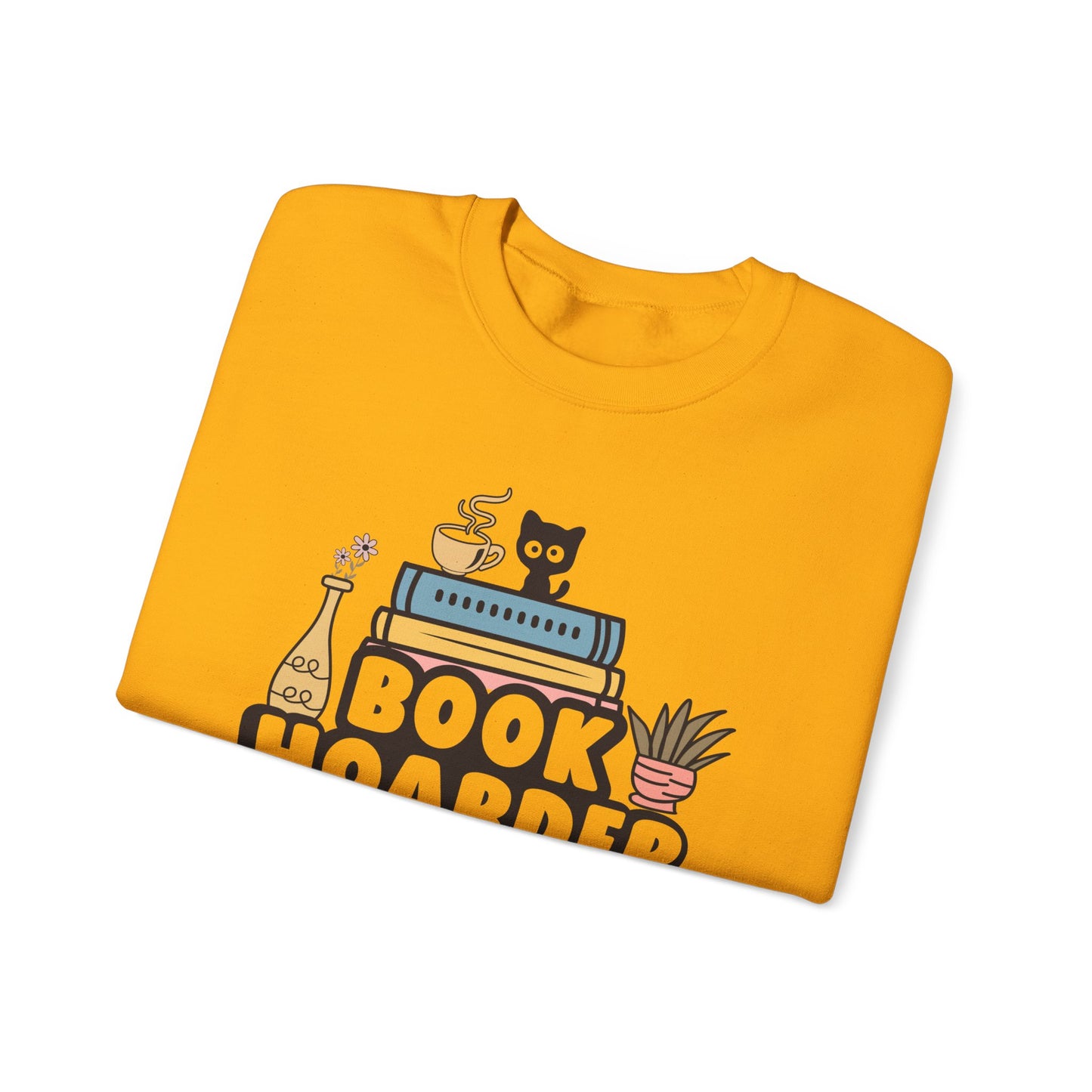 Book Hoarder Unisex Heavy Blend Sweatshirt - size S - 3X