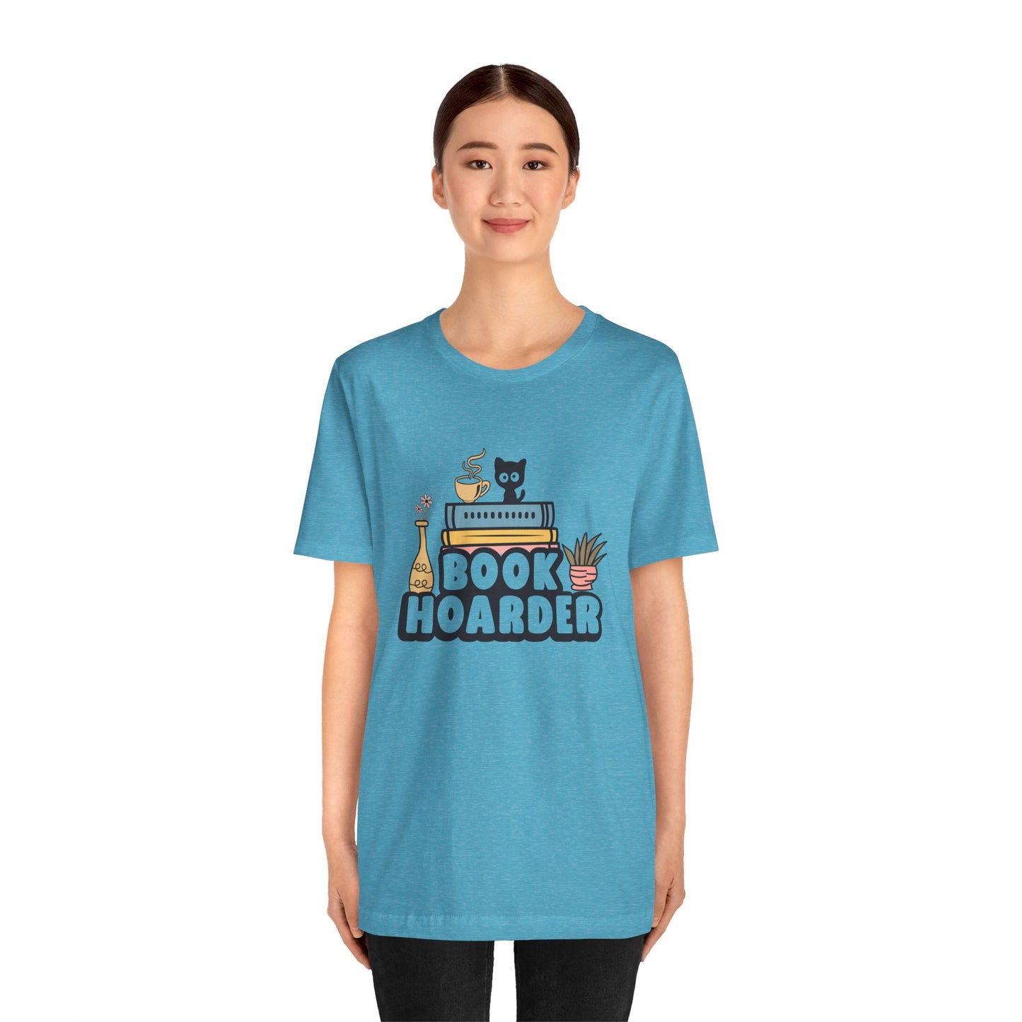 Book Hoarder Unisex Short Sleeve Tee - Sizes S - 3X