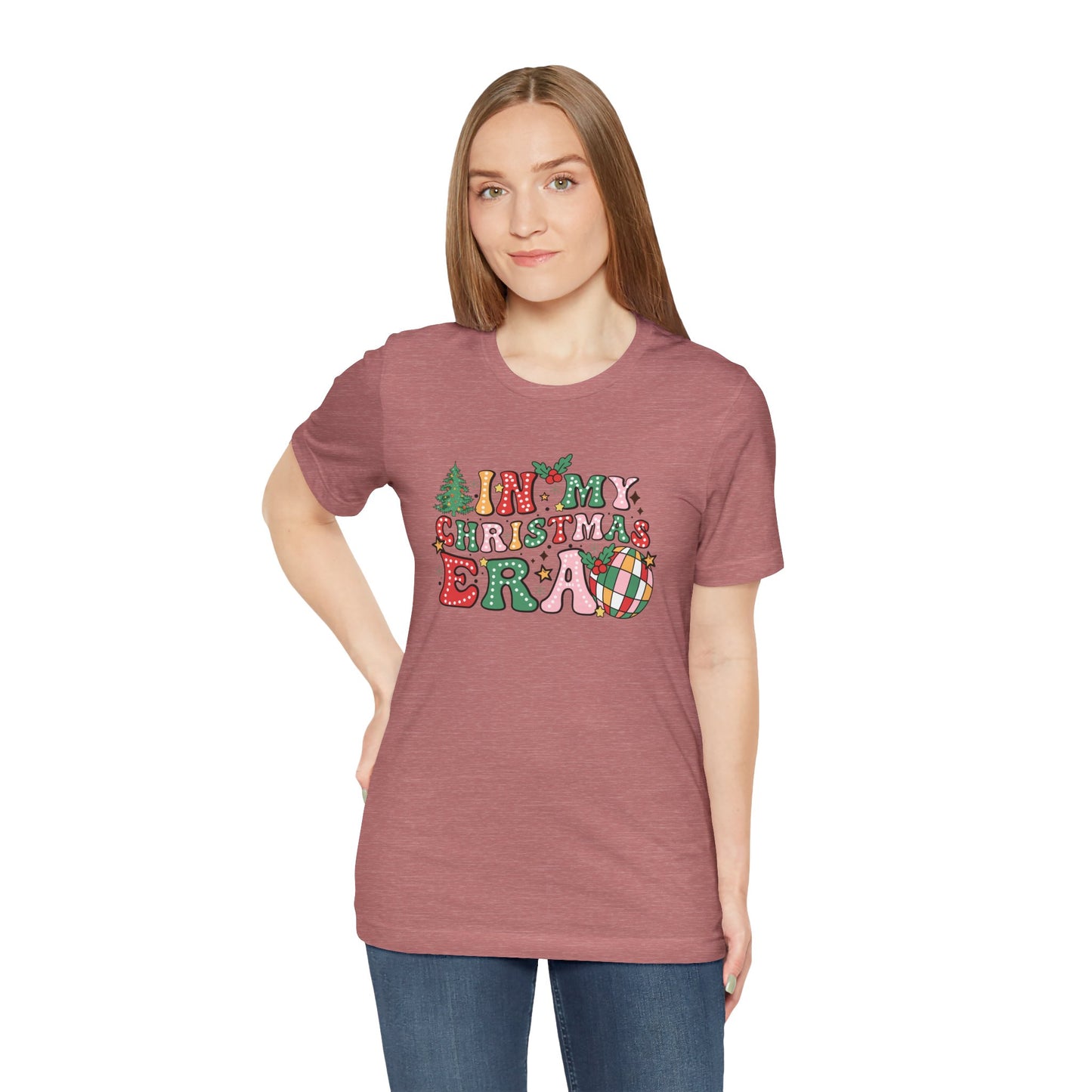 In My Christmas Era Unisex Jersey Short Sleeve Tee - sizes S - 3X