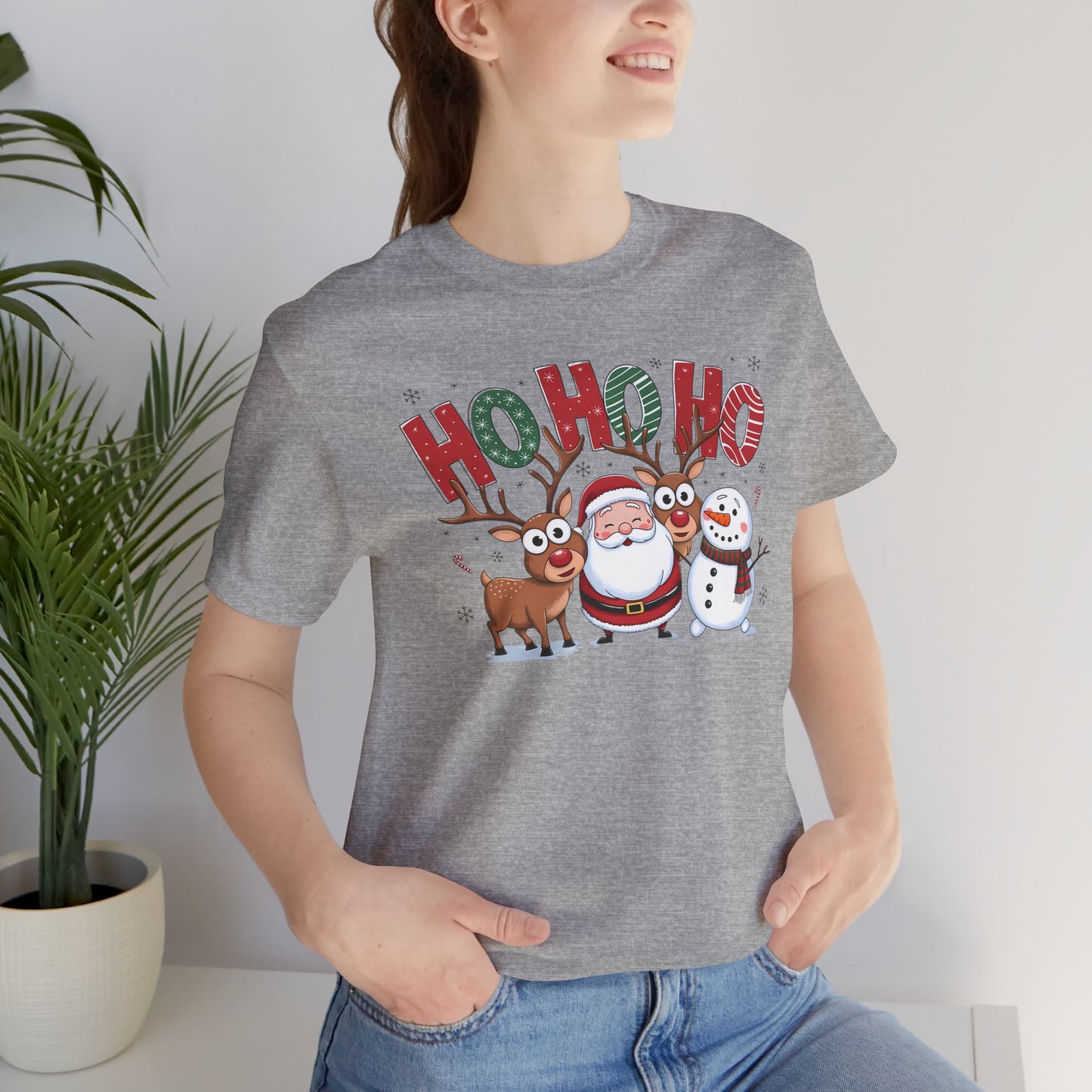 HOHOHO Unisex Jersey Short Sleeve Tee - sizes S - 3X