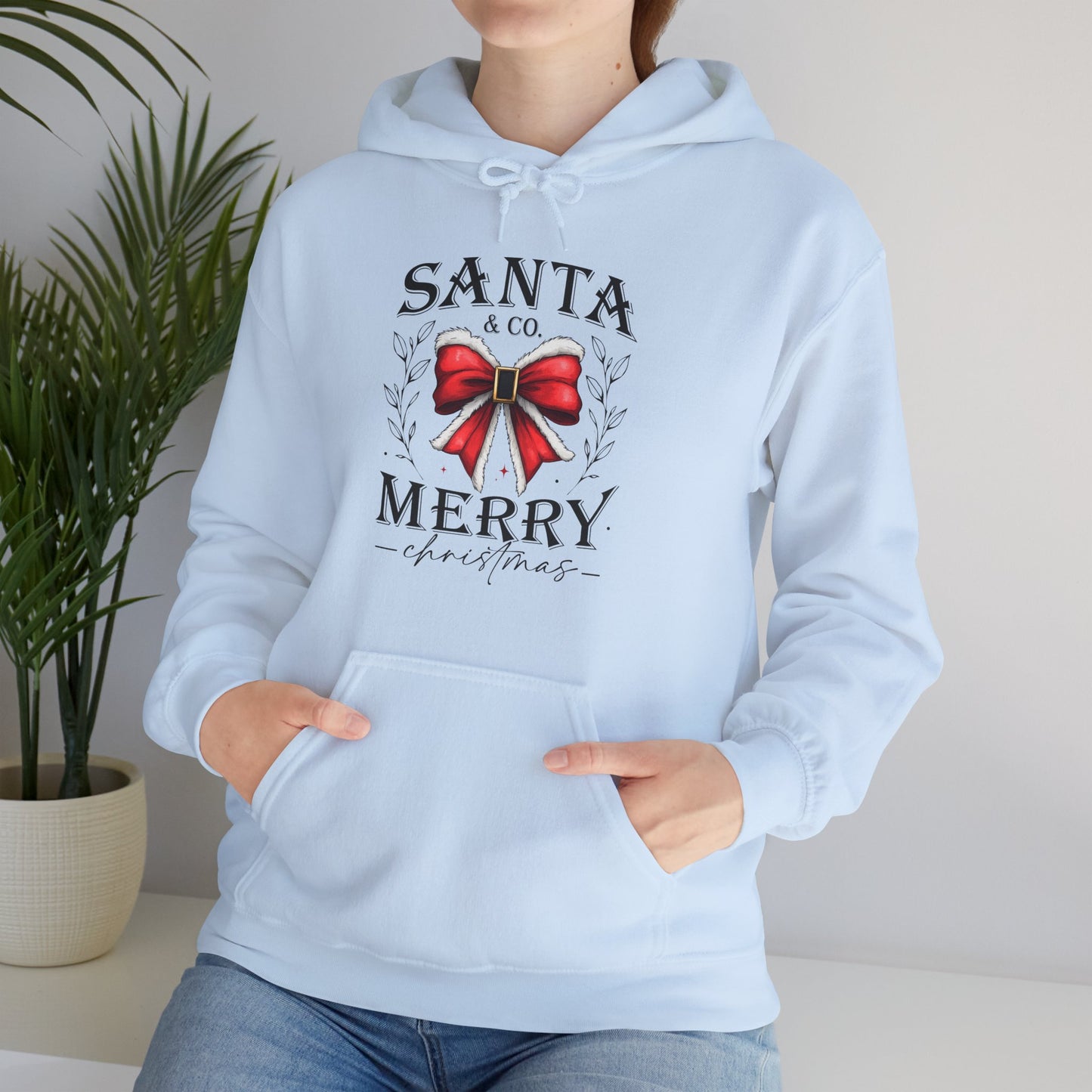 Santa and Co Merry Christmas Unisex Heavy Blend™ Hooded Sweatshirt - sizes S - 3X