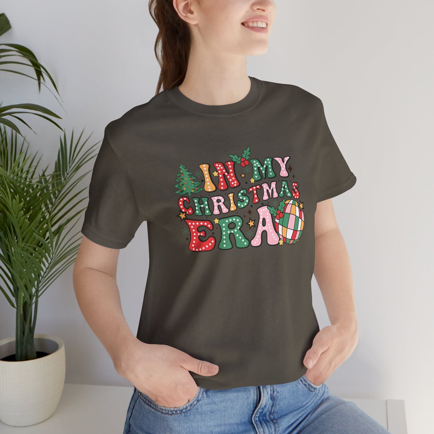 In My Christmas Era Unisex Jersey Short Sleeve Tee - sizes S - 3X