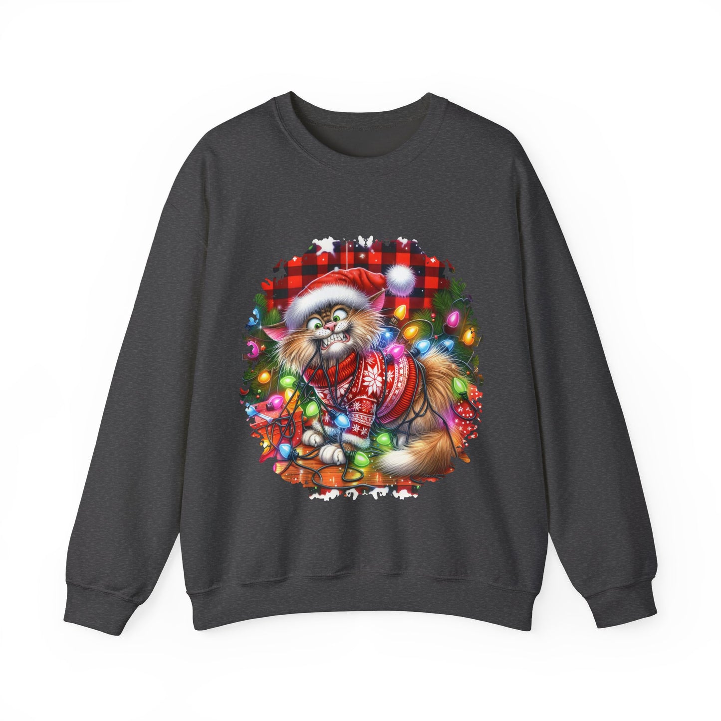 Christmas Cat Unisex Sweatshirt