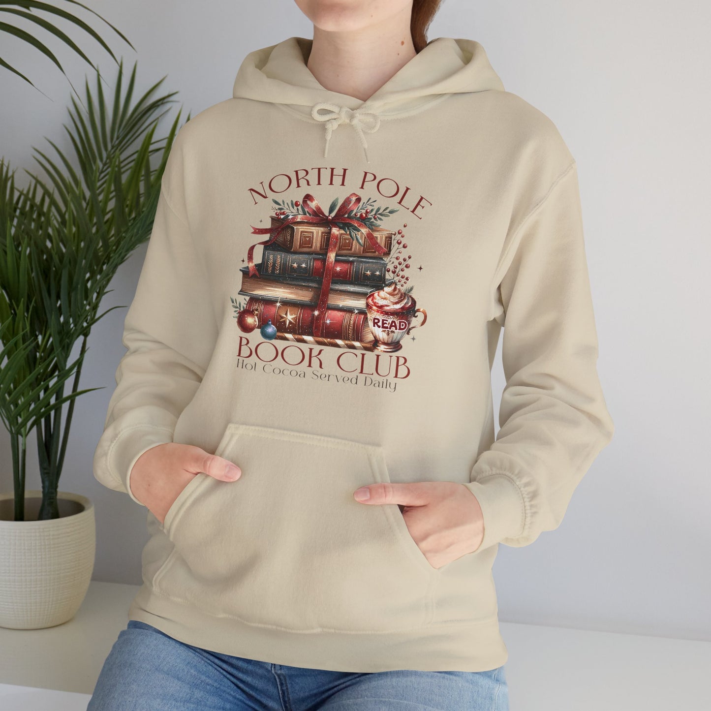 North Pole Book Club Unisex Heavy Blend™ Hooded Sweatshirt - size S - 3X