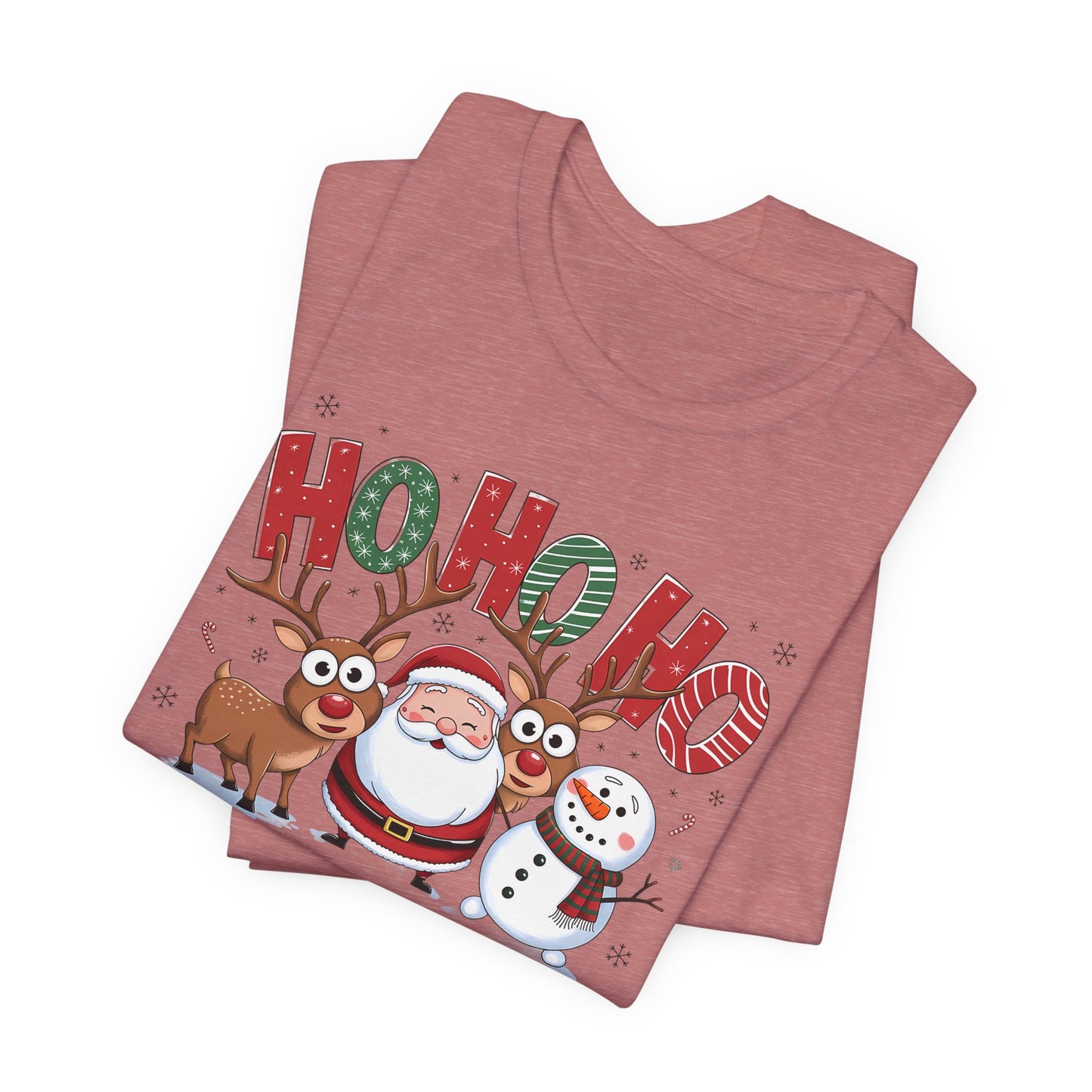 HOHOHO Unisex Jersey Short Sleeve Tee - sizes S - 3X