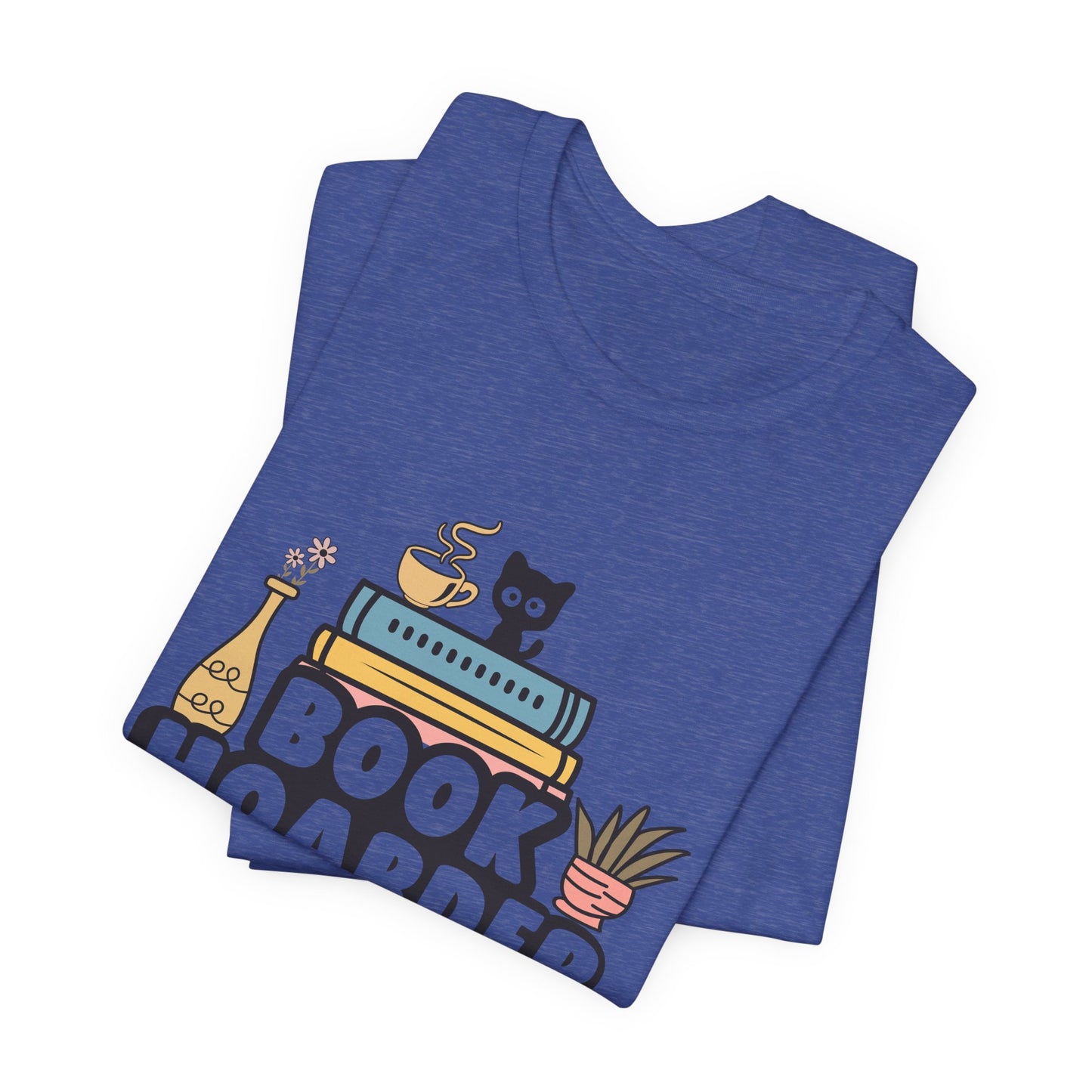 Book Hoarder Unisex Short Sleeve Tee - Sizes S - 3X