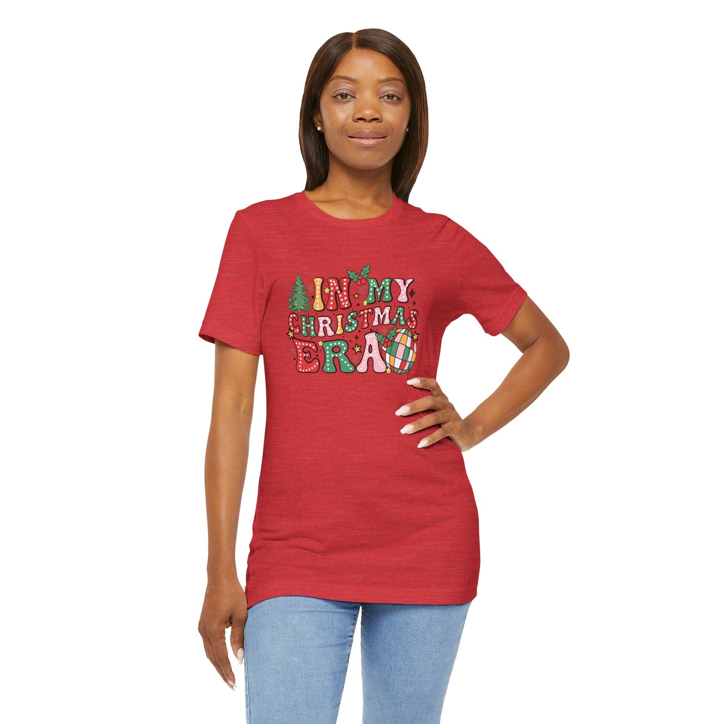 In My Christmas Era Unisex Jersey Short Sleeve Tee - sizes S - 3X