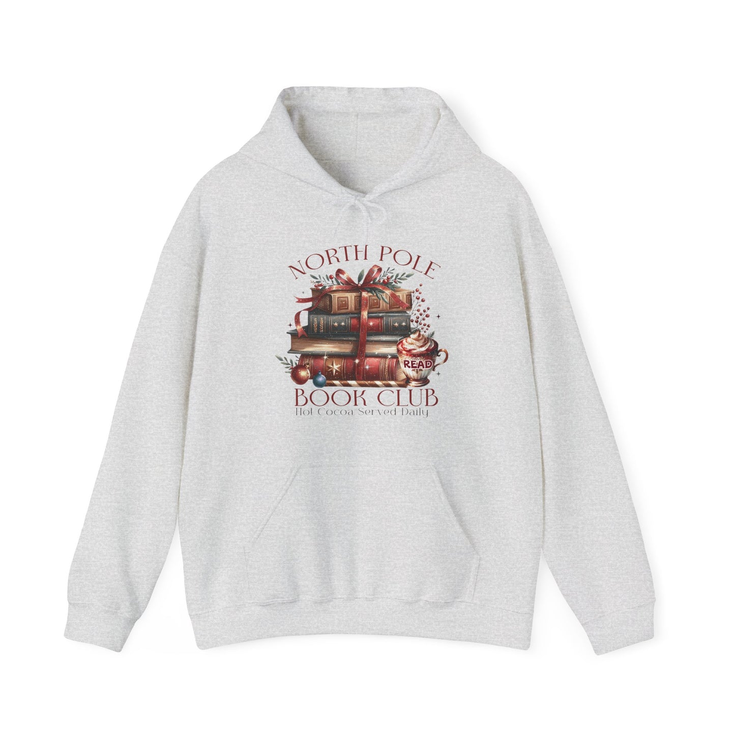 North Pole Book Club Unisex Heavy Blend™ Hooded Sweatshirt - size S - 3X