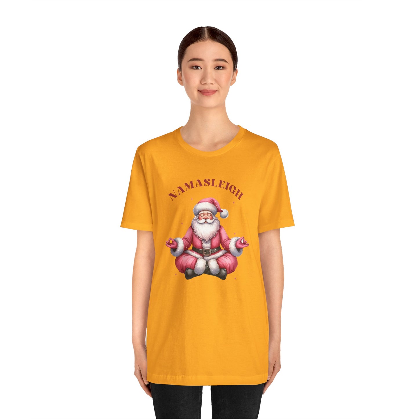 Namasleigh Santa Unisex Jersey Short Sleeve Tee - sizes S - 3X