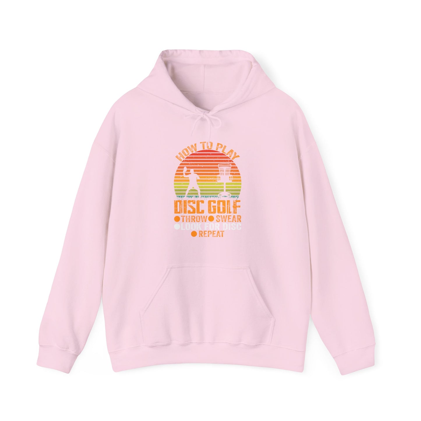 How to Disc Golf Unisex Heavy Blend™ Hooded Sweatshirt - S - 3X