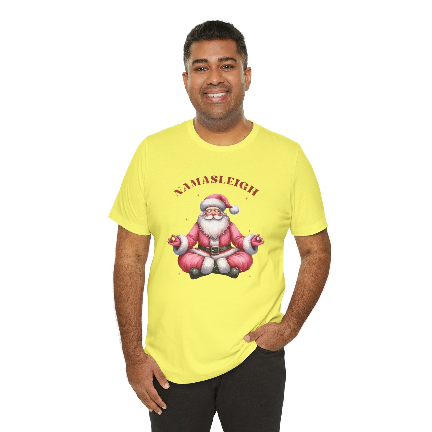 Namasleigh Santa Unisex Jersey Short Sleeve Tee - sizes S - 3X