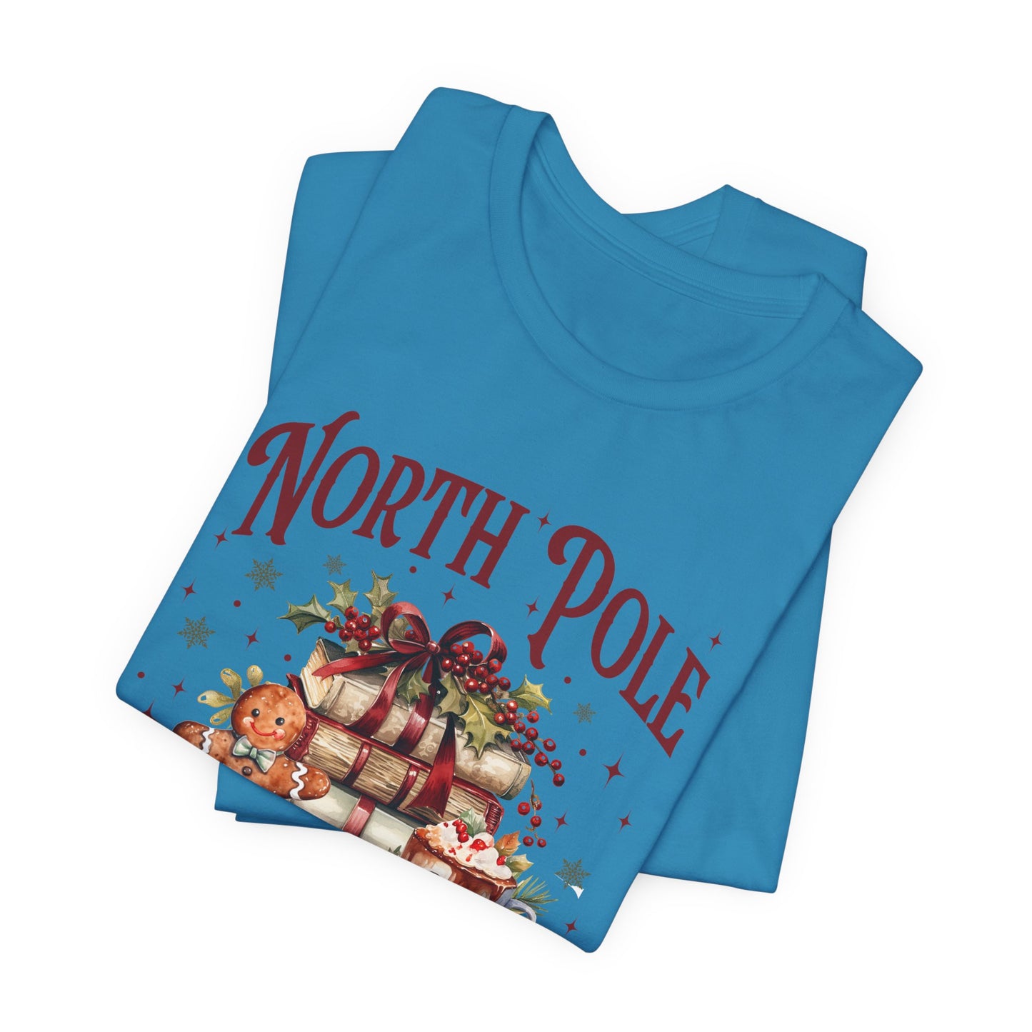 North Pole Book Club Unisex Jersey Short Sleeve Tee - sizes S - 3X