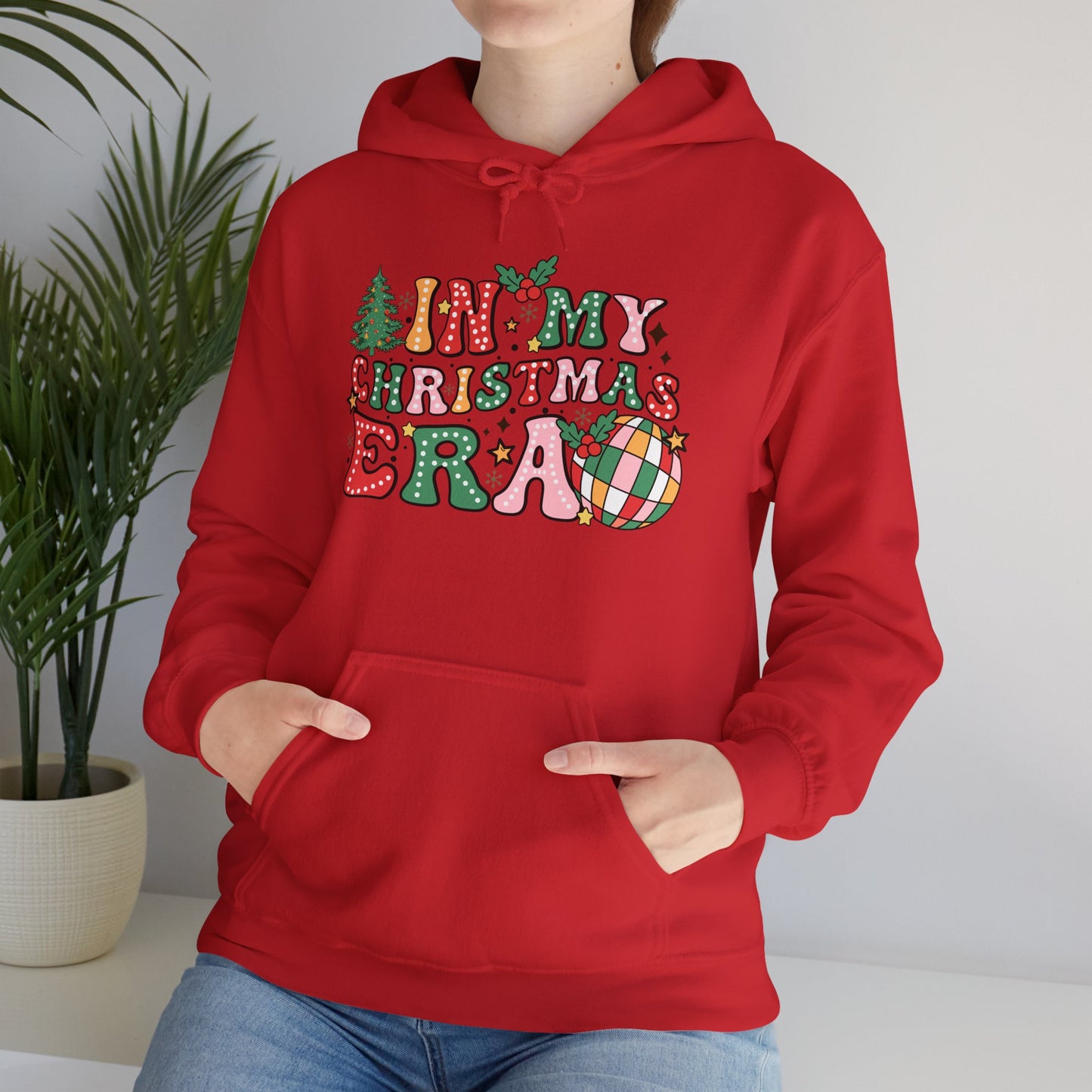 In my Christmas Era Unisex Heavy Blend™ Hooded Sweatshirt - size S - 5X