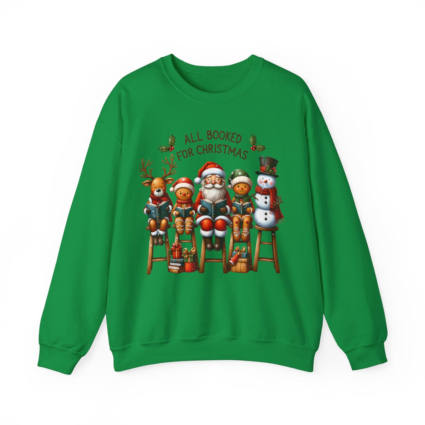 Christmas Characters Unisex Heavy Blend Crewneck Sweatshirt