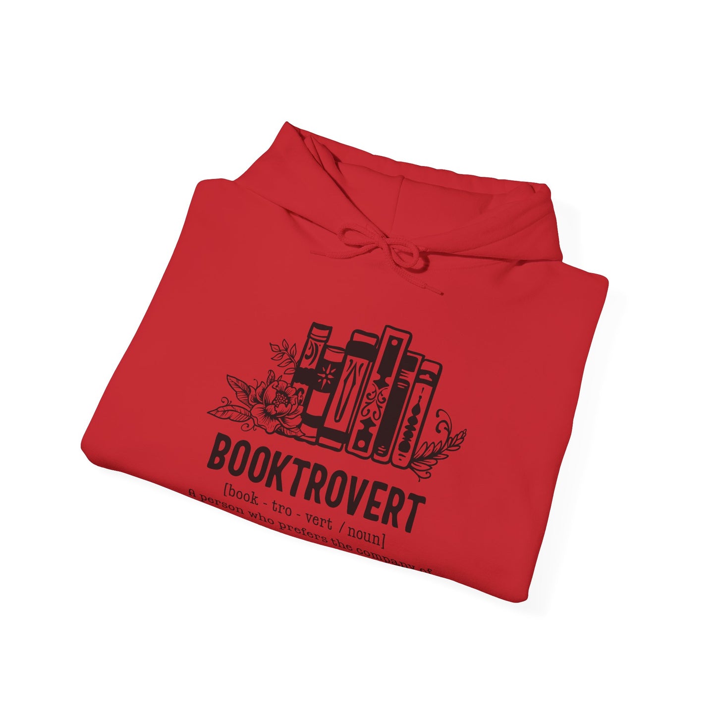 Bookrovert Definition Unisex Heavy Blend Hoodie - Funny Book Lover Gift