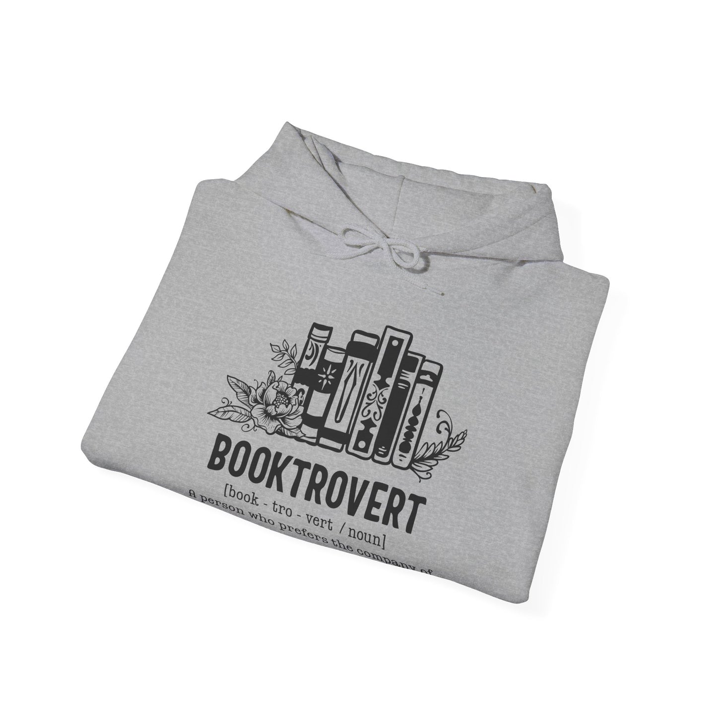 Bookrovert Definition Unisex Heavy Blend Hoodie - Funny Book Lover Gift