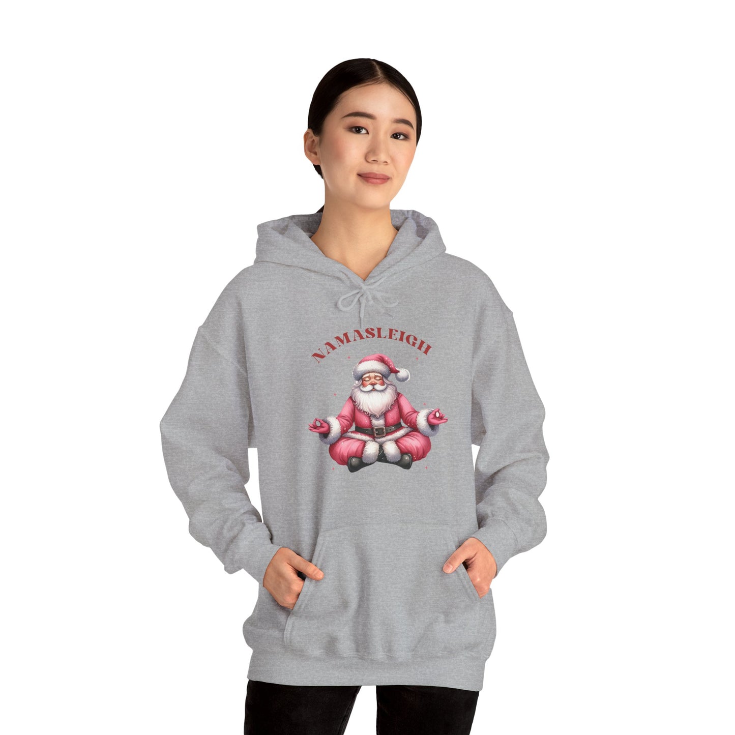 Namasleigh Santa Unisex Heavy Blend Hooded Sweatshirt - sizes S - 5X