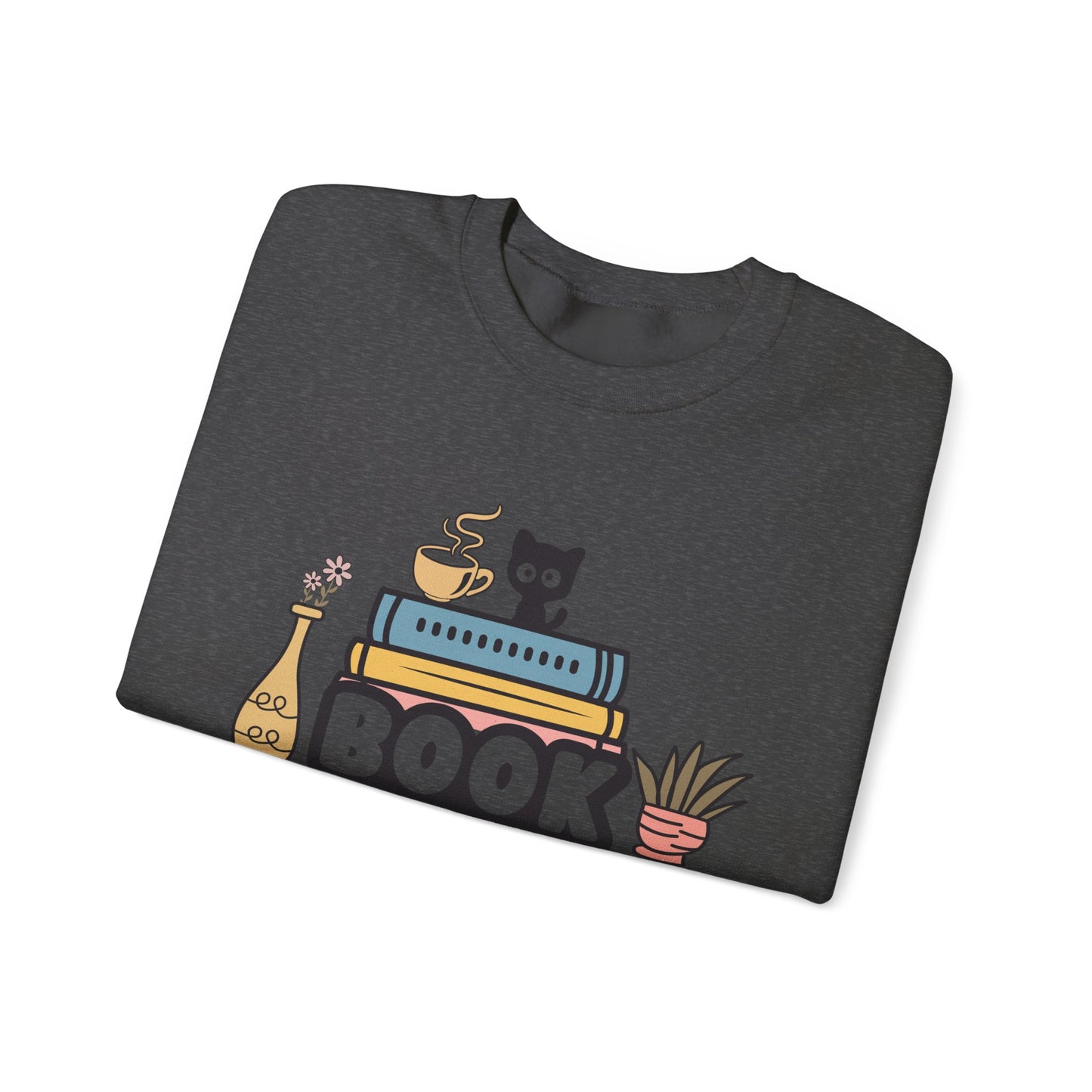 Book Hoarder Unisex Heavy Blend Crewneck Sweatshirt - sizes S-5X