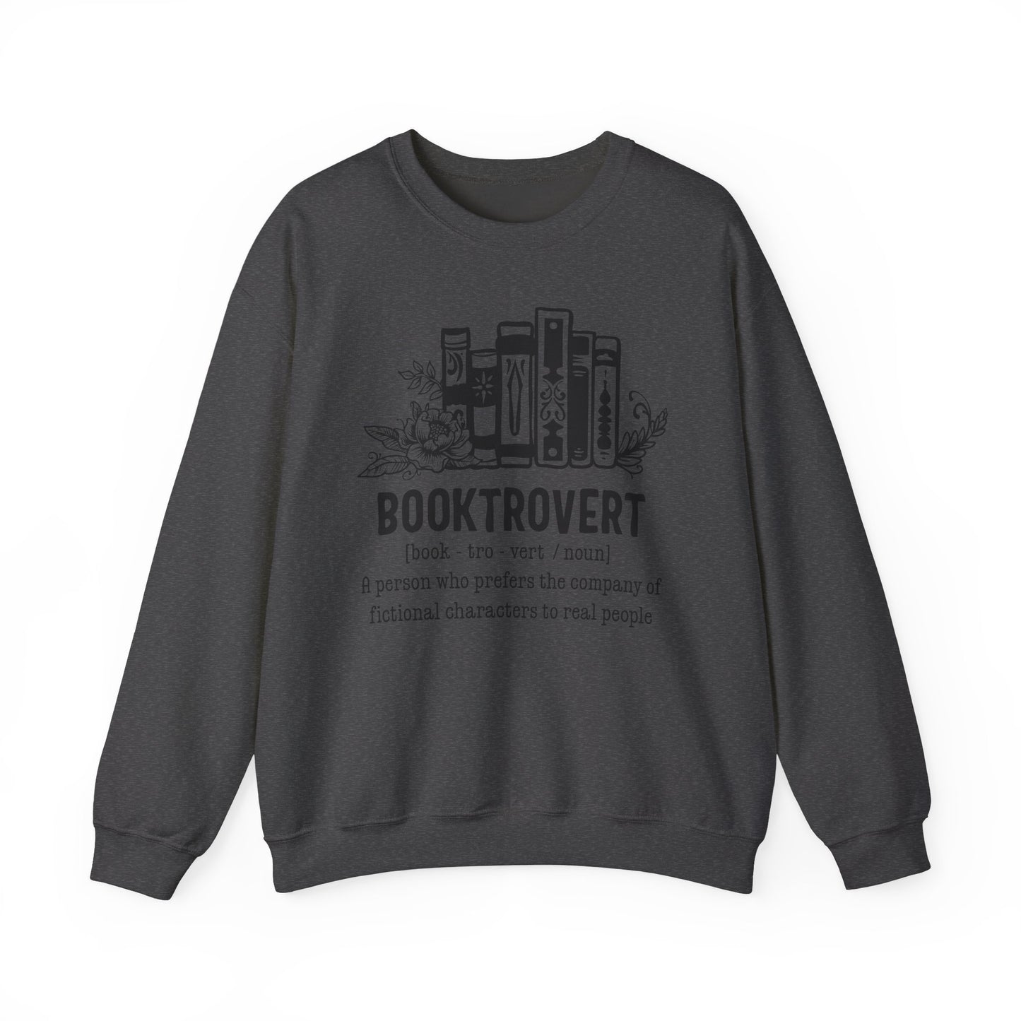 Booktrovert Unisex Heavy Blend Crewneck Sweatshirt