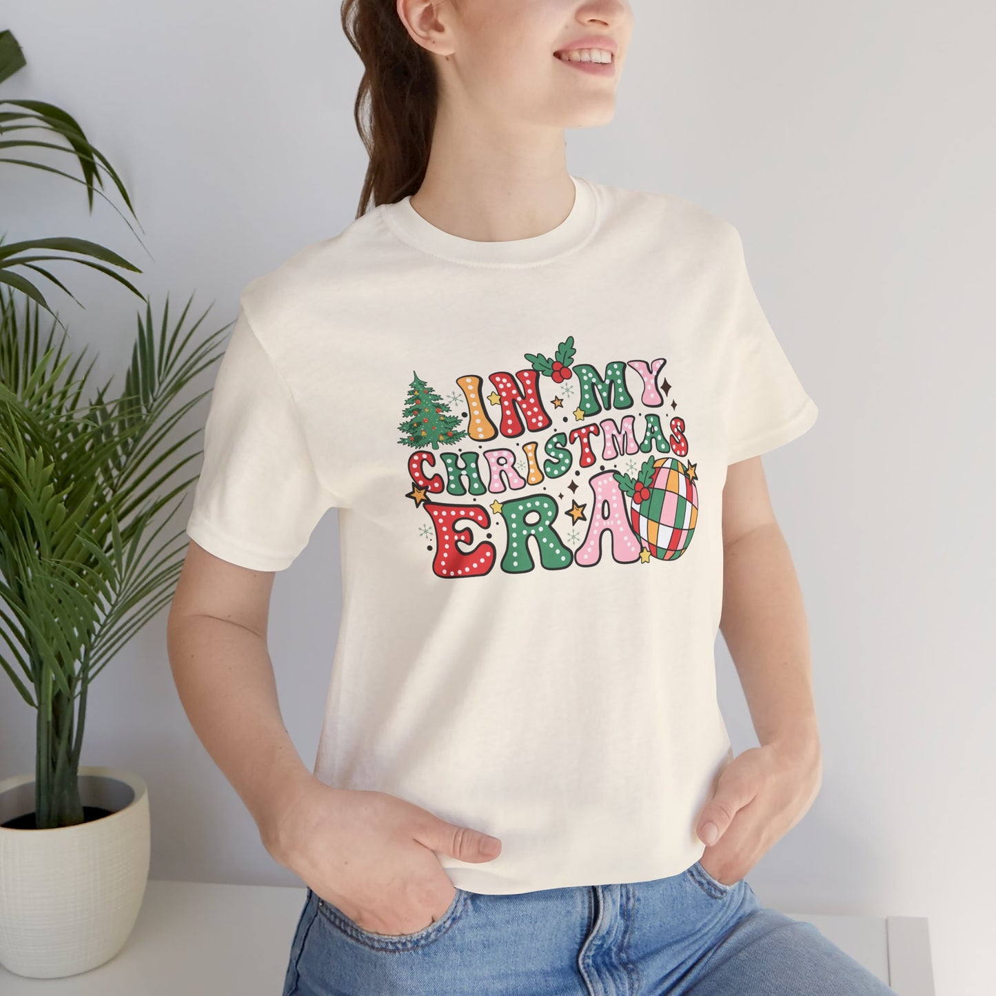 In My Christmas Era Unisex Jersey Short Sleeve Tee - sizes S - 3X