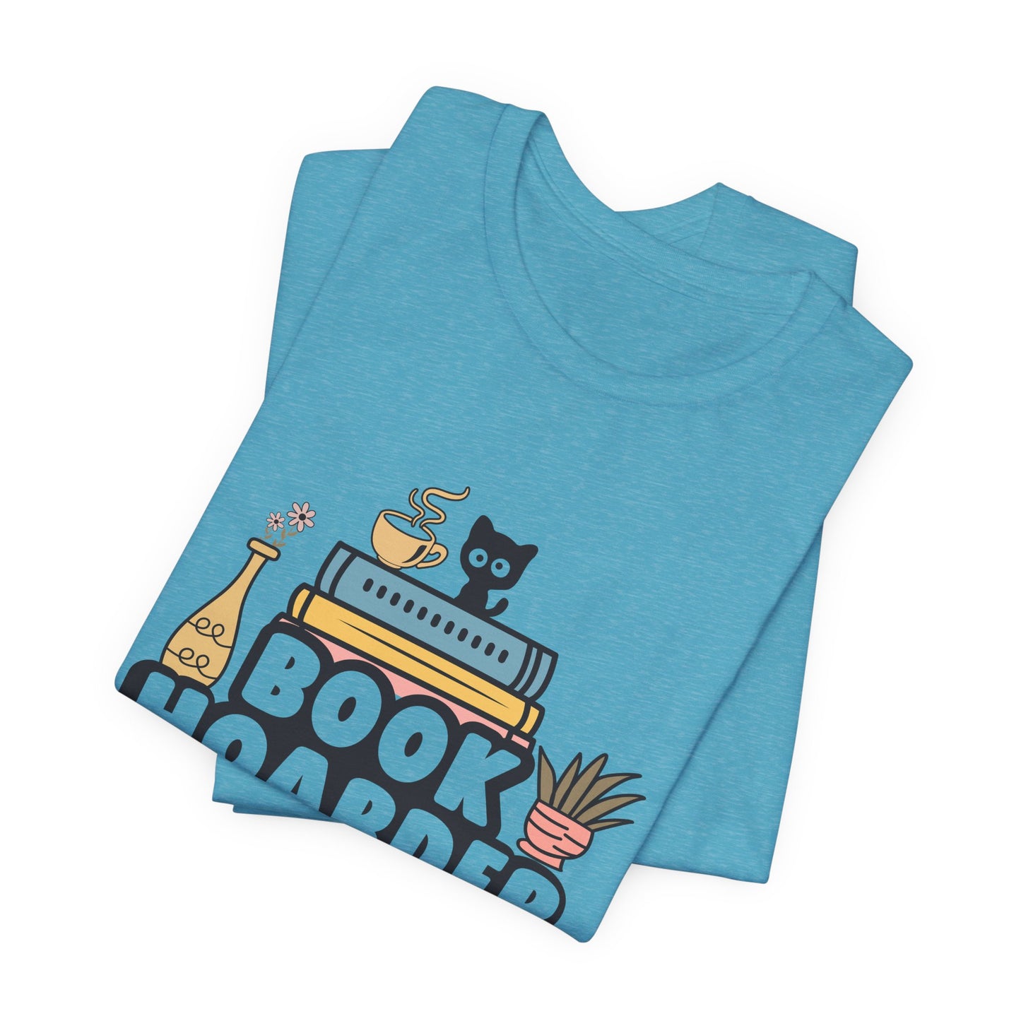 Book Hoarder Unisex Short Sleeve Tee - Sizes S - 3X