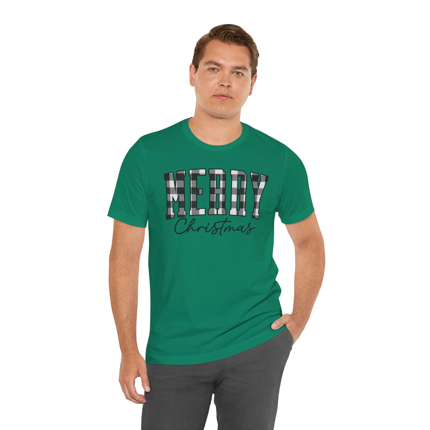 Merry Christmas Unisex Jersey Short Sleeve Tee - sizes S - 3X