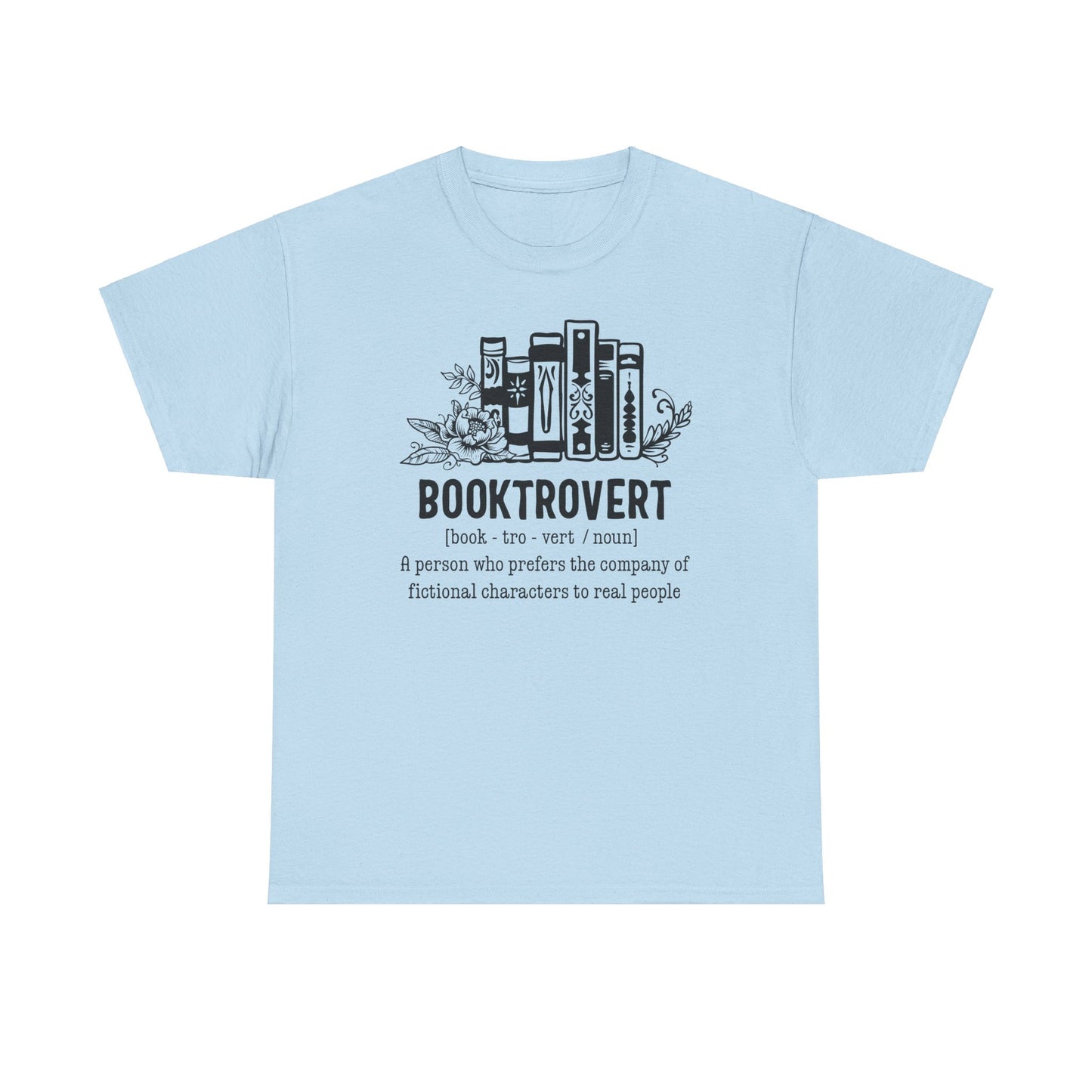 Booktrovert Definition Unisex Heavy Cotton Tee