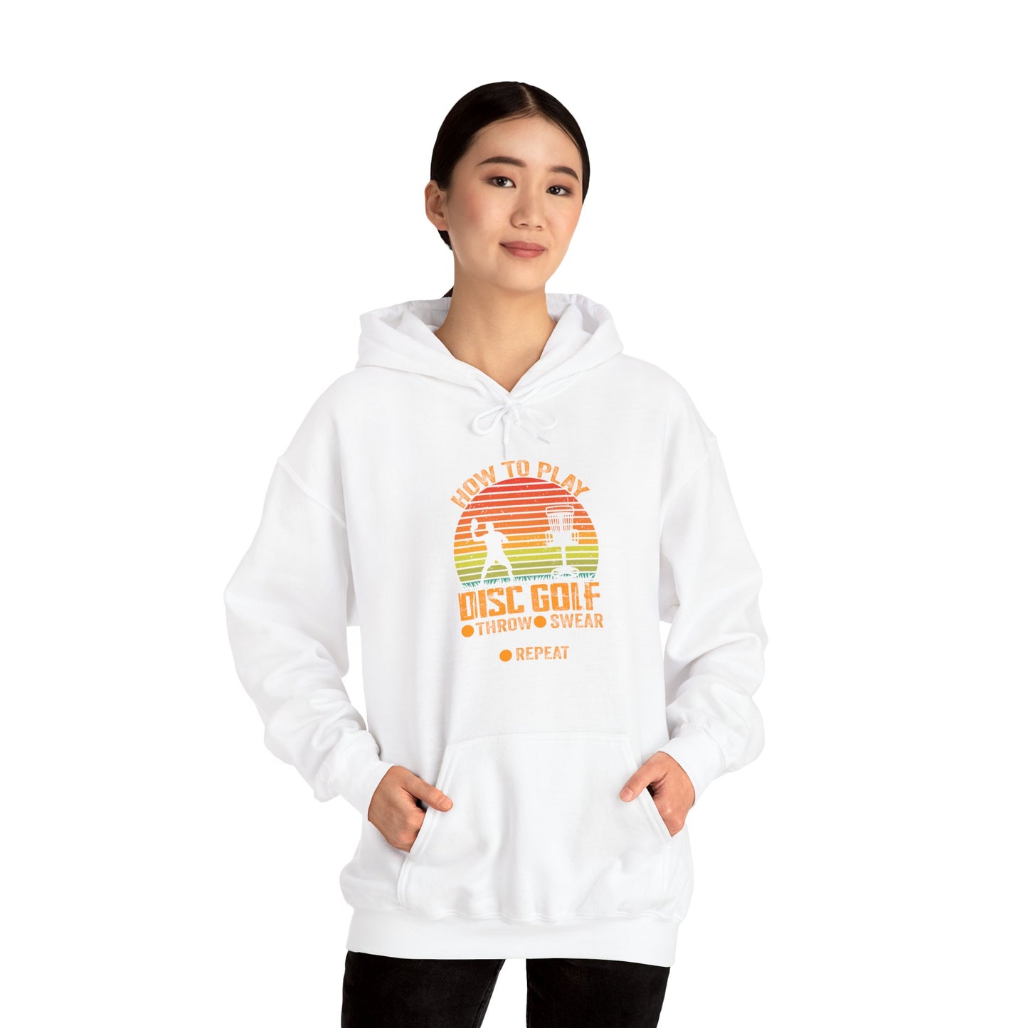 Disc Golfer Unisex Heavy Blend Hoodie - Size S - 5X