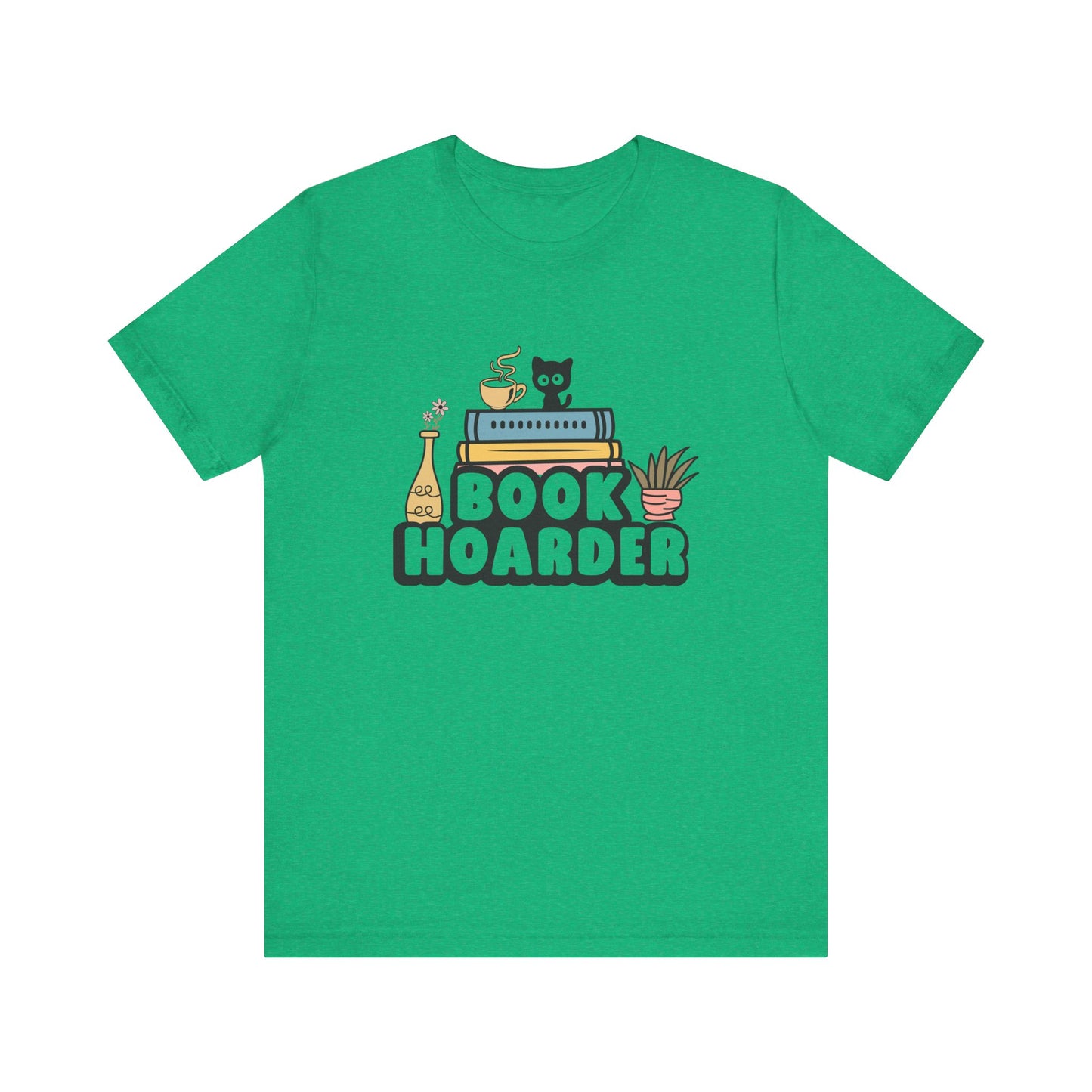 Book Hoarder Unisex Short Sleeve Tee - Sizes S - 3X