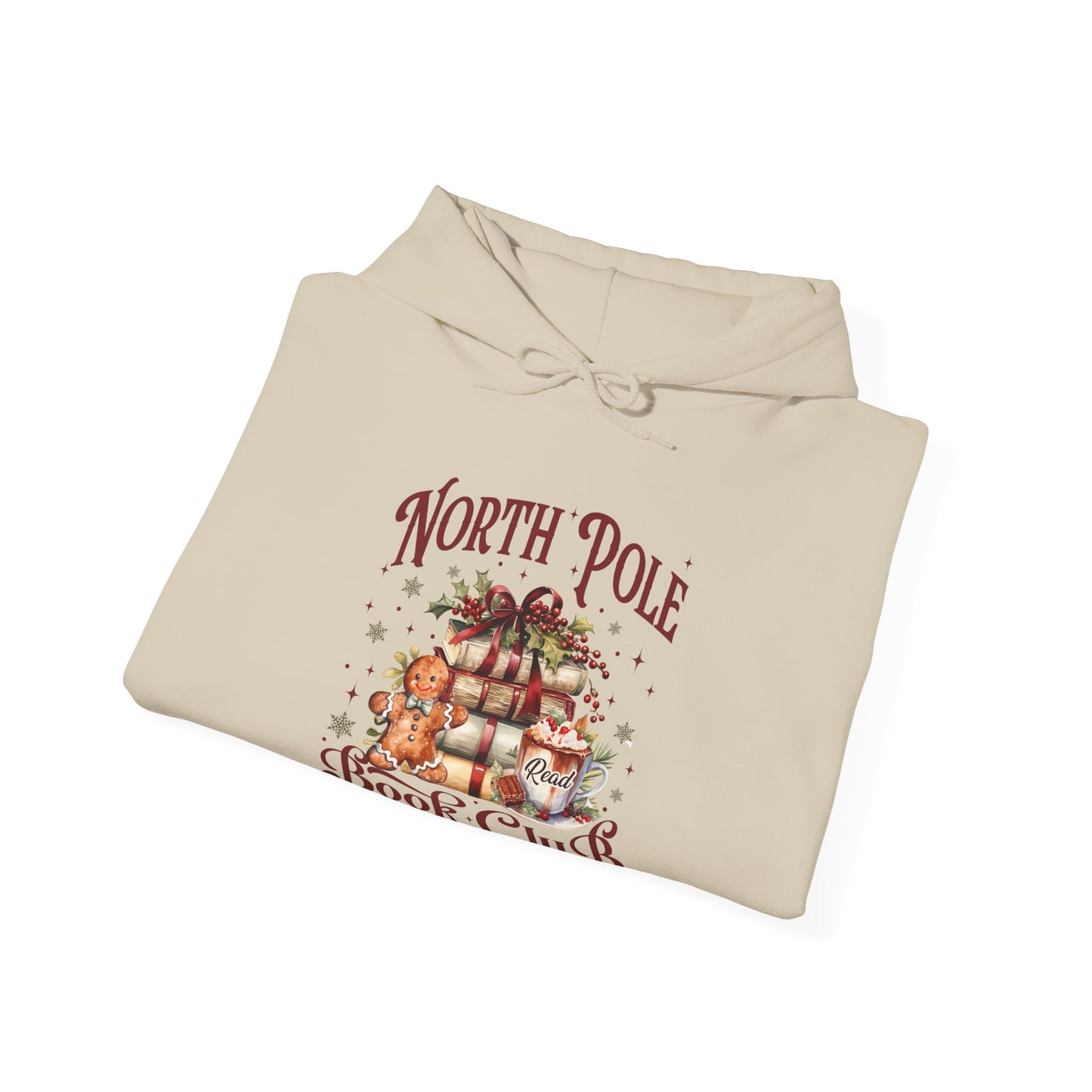 North Pole Book Club Unisex Heavy Blend™ Hooded Sweatshirt -sizes S - 3X