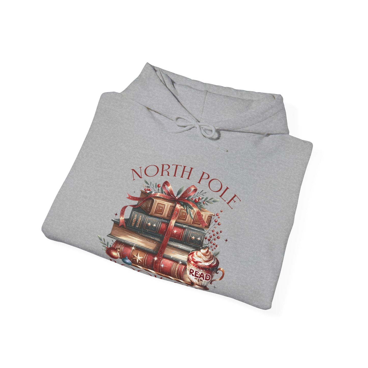 North Pole Book Club Unisex Heavy Blend™ Hooded Sweatshirt - size S - 3X